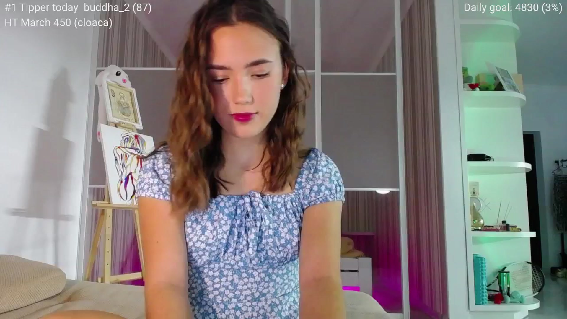 Gallery image thumbnail from tenderlyPoli's myfreecams stream on, 03/11/2025, 23:01 image 4 of 20