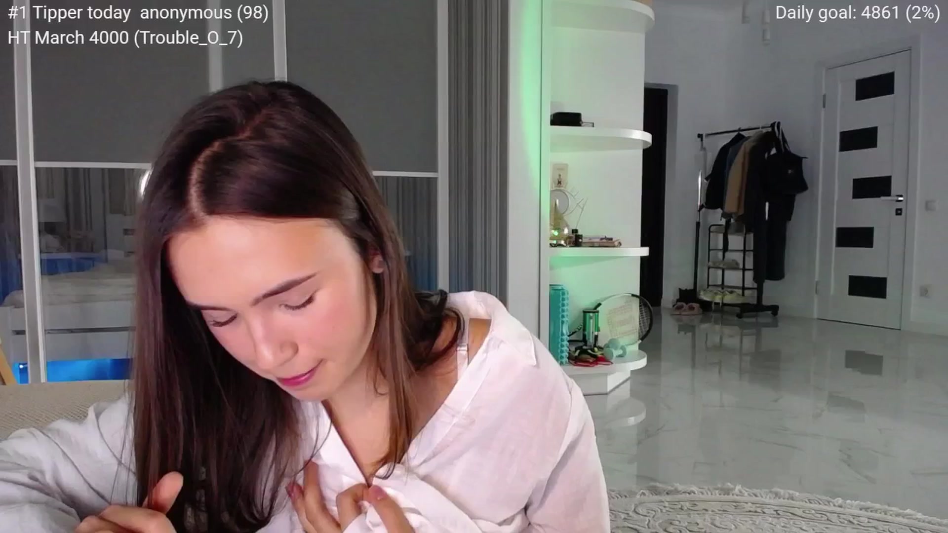 Gallery image thumbnail from tenderlyPoli's myfreecams stream on, 03/30/2025, 22:00 image 4 of 20
