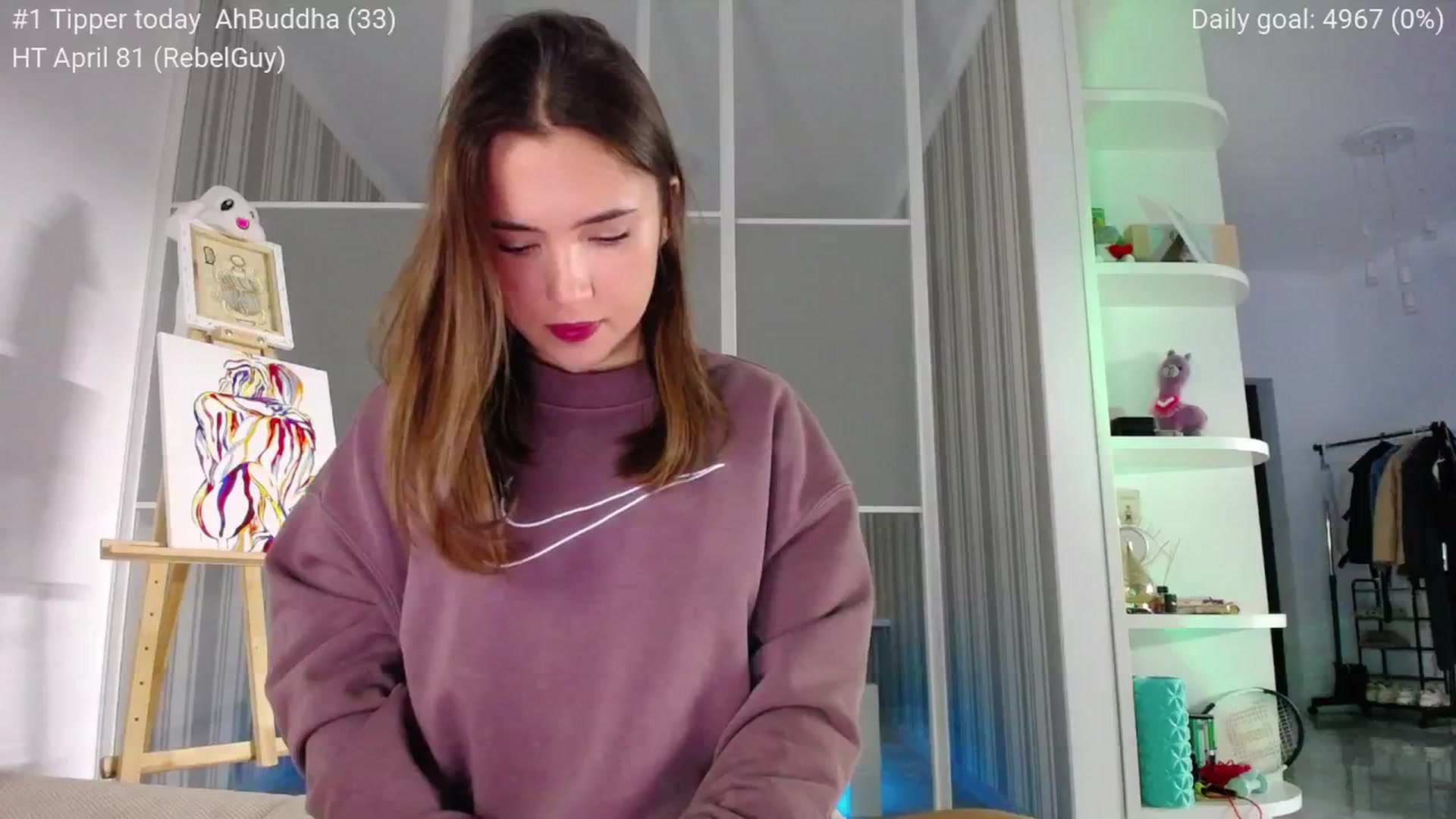 Gallery image thumbnail from tenderlyPoli's myfreecams stream on, 04/03/2025, 22:31 image 4 of 20