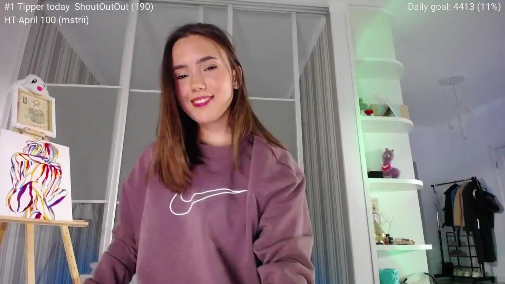 Gallery image thumbnail from tenderlyPoli's myfreecams stream on, 04/03/2025, 23:32 image 19 of 20
