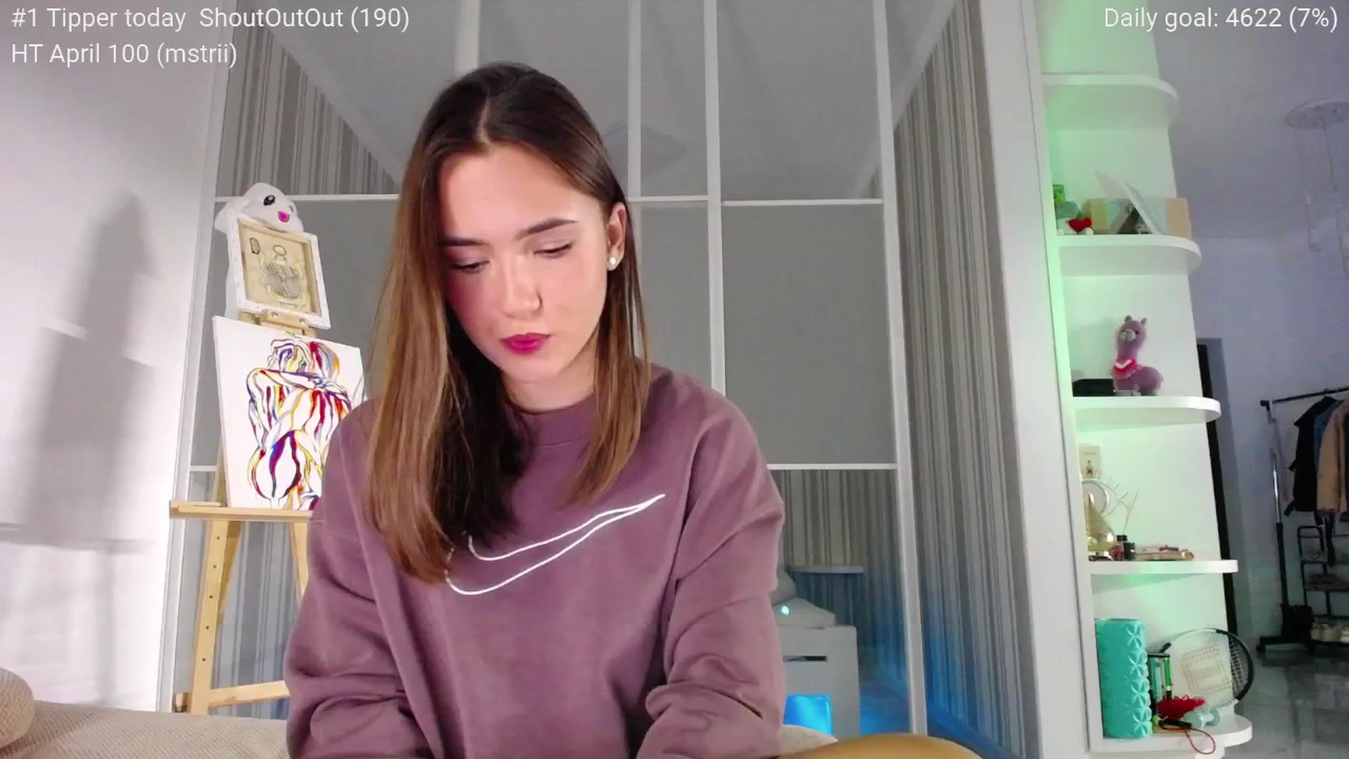 Gallery image thumbnail from tenderlyPoli's myfreecams stream on, 04/03/2025, 23:32 image 3 of 20