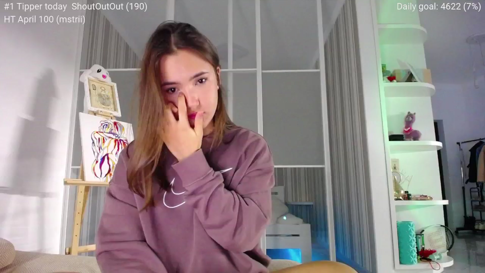 Gallery image thumbnail from tenderlyPoli's myfreecams stream on, 04/03/2025, 23:32 image 1 of 20