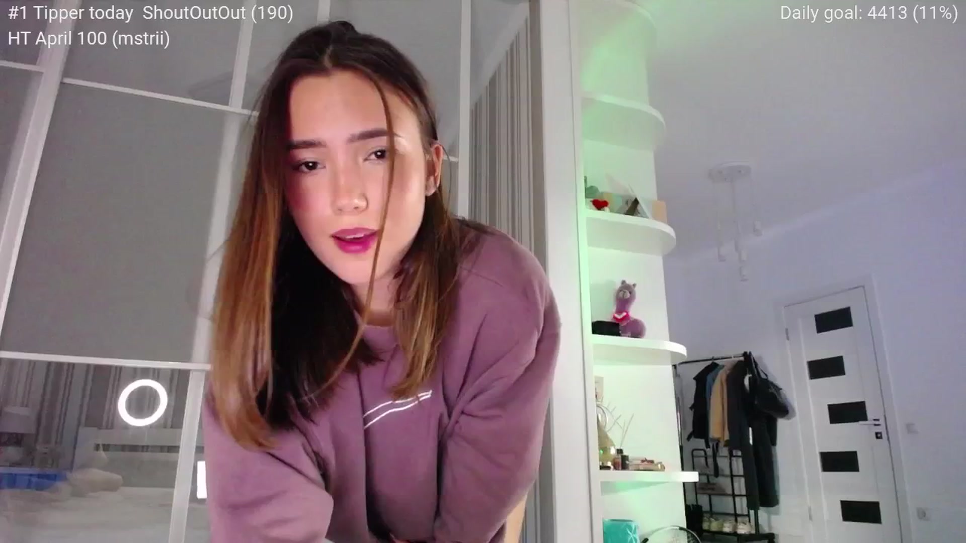 Gallery image thumbnail from tenderlyPoli's myfreecams stream on, 04/03/2025, 23:32 image 20 of 20