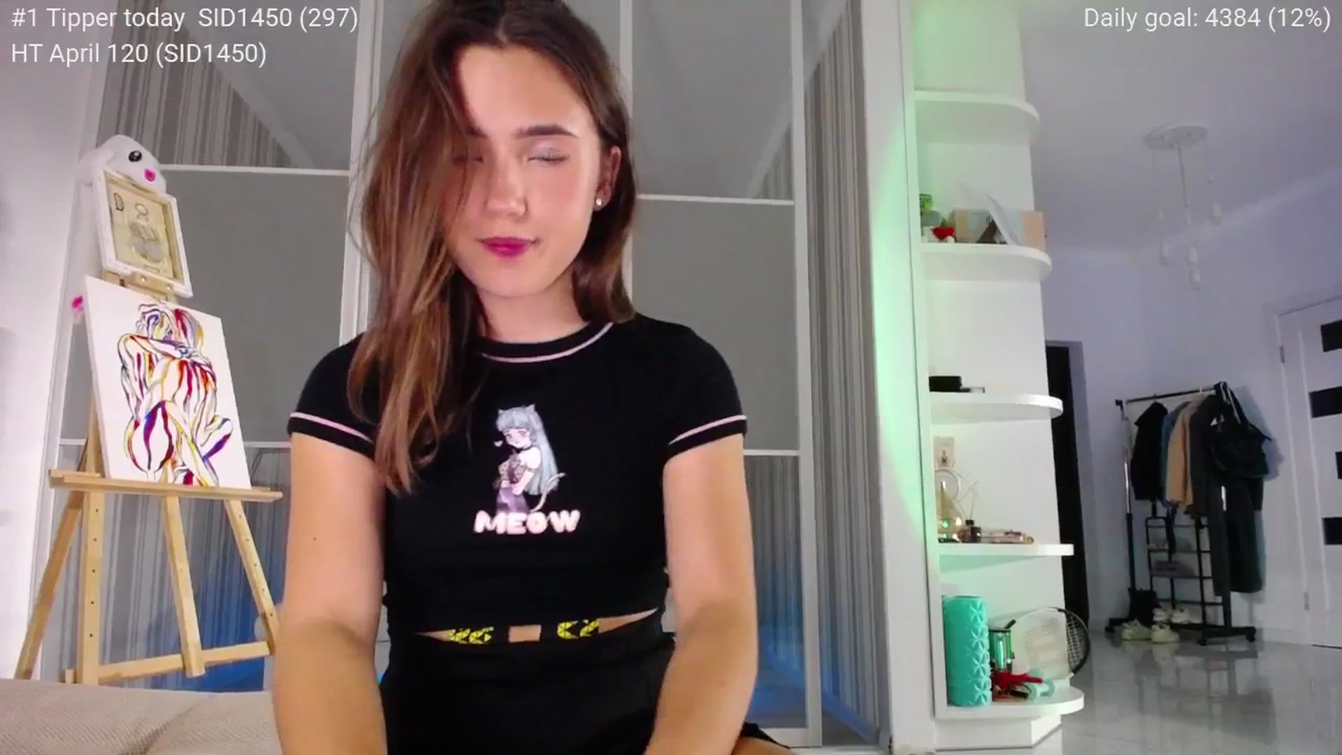 Gallery image thumbnail from tenderlyPoli's myfreecams stream on, 04/05/2025, 23:41 image 6 of 20