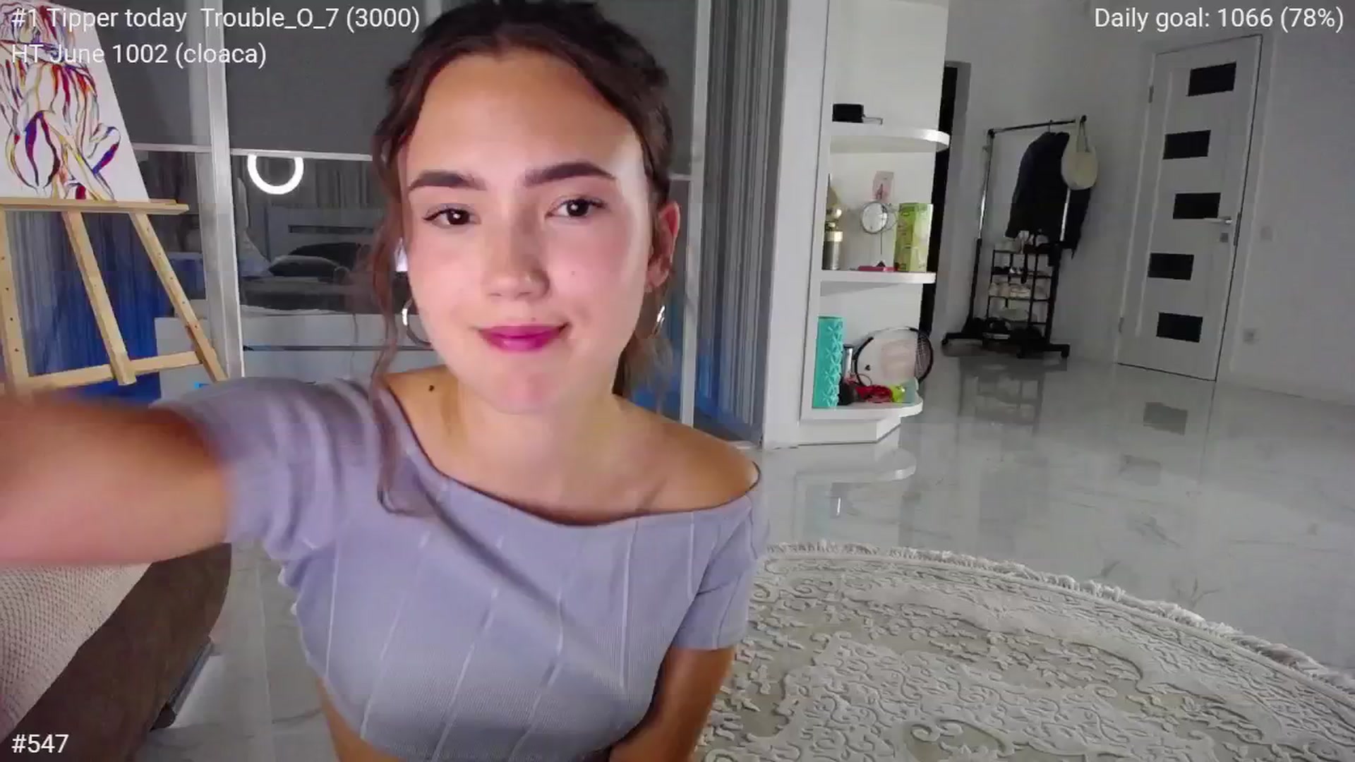 Gallery image thumbnail from tenderlyPoli's myfreecams stream on, 06/21/2025, 19:34 image 8 of 20