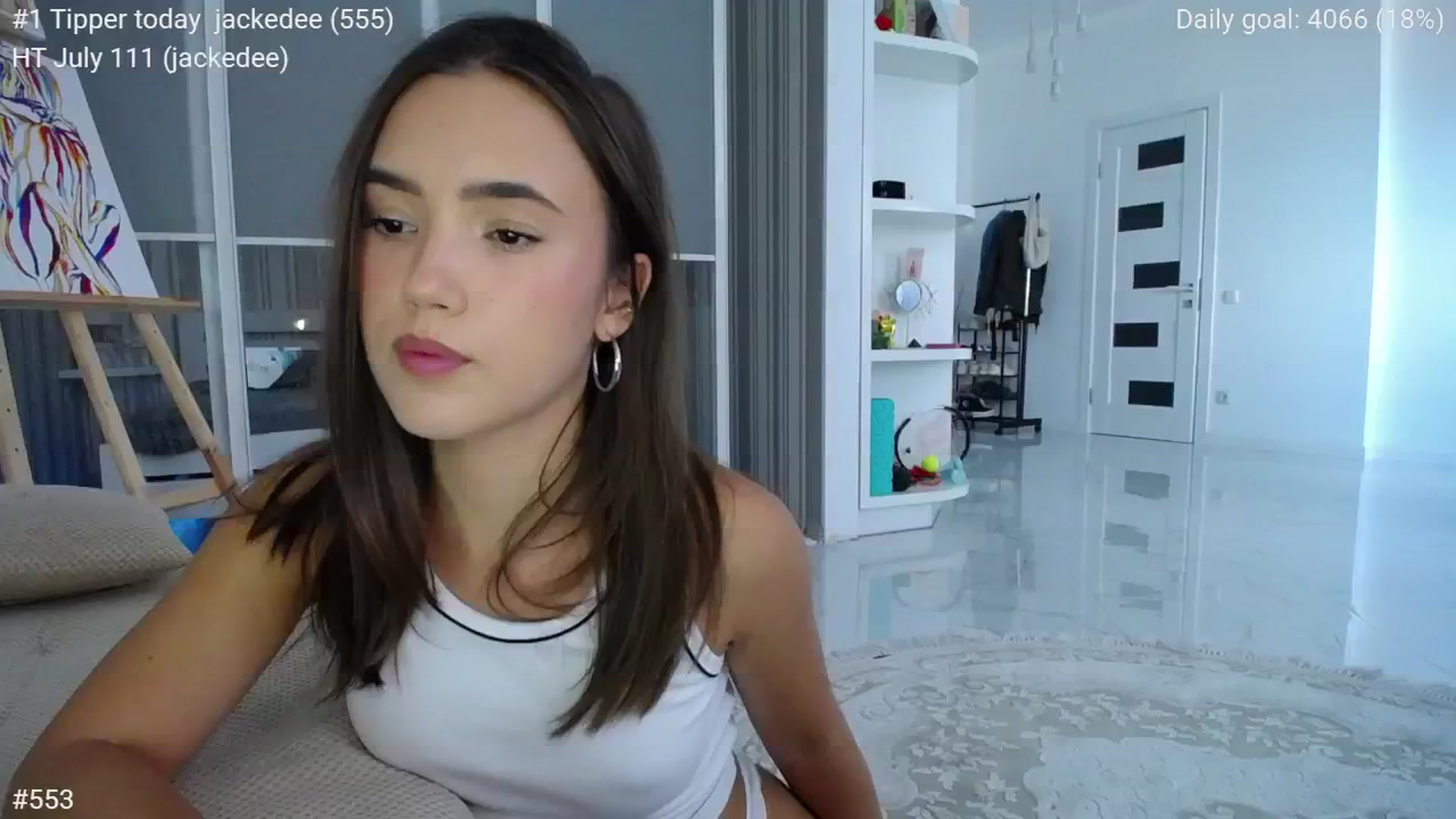 Gallery image thumbnail from tenderlyPoli's myfreecams stream on, 07/01/2025, 16:40 image 10 of 20