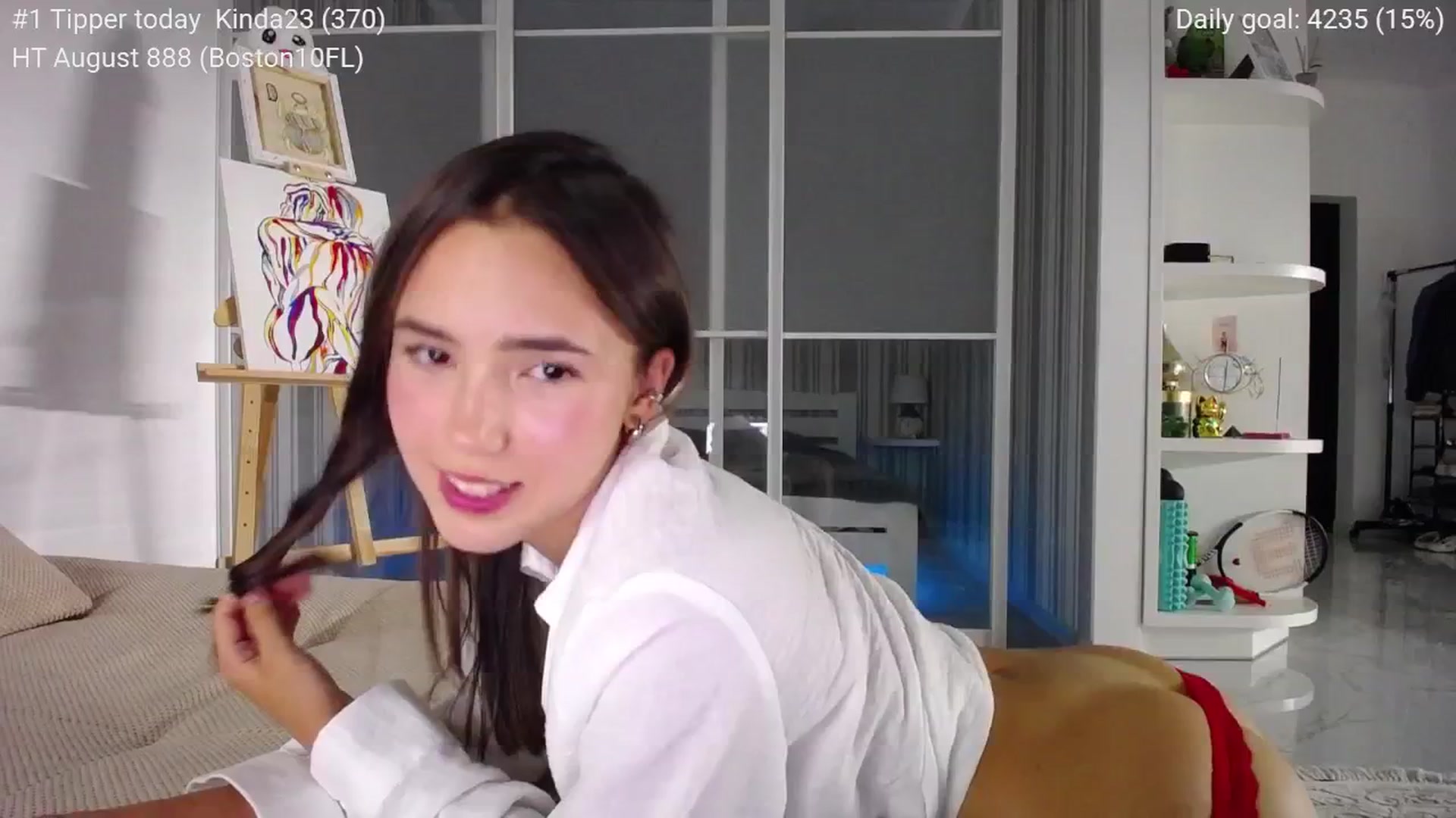 Gallery image thumbnail from tenderlyPoli's myfreecams stream on, 08/18/2025, 01:07 image 3 of 20