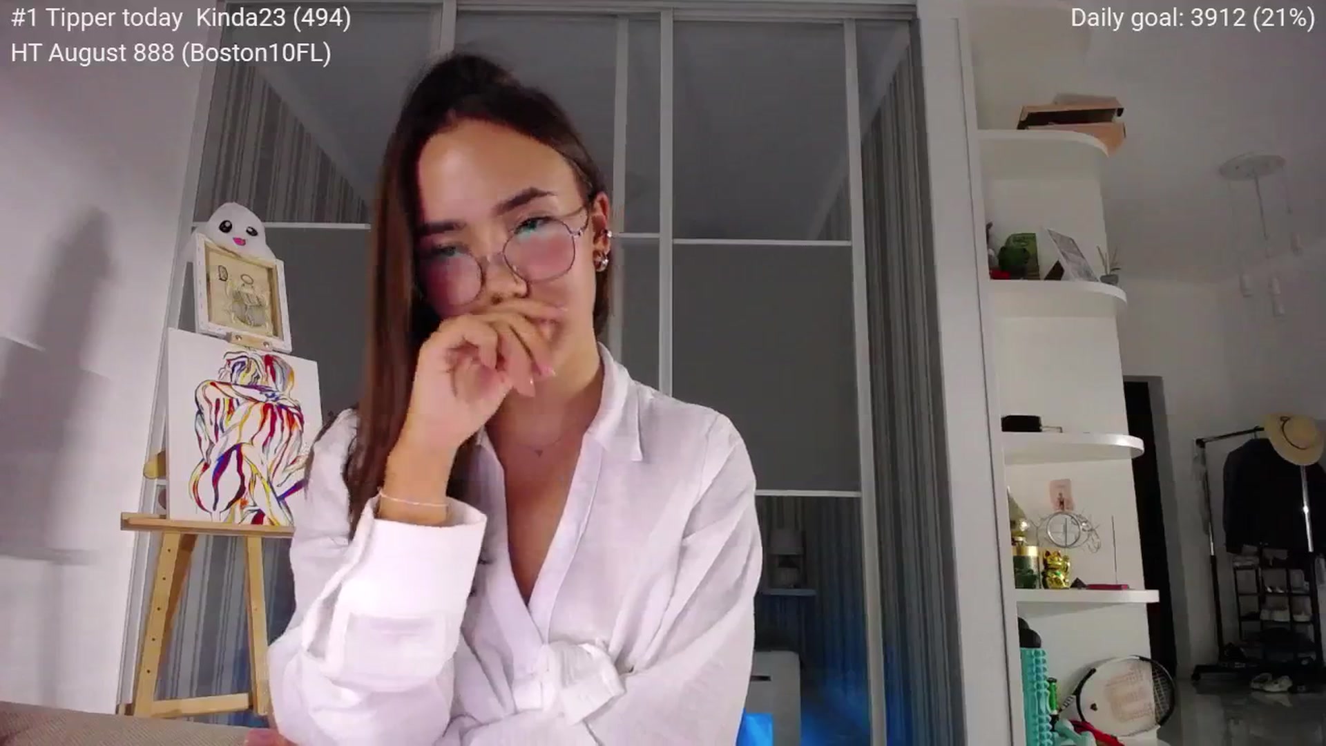 Gallery image thumbnail from tenderlyPoli's myfreecams stream on, 08/18/2025, 01:07 image 13 of 20