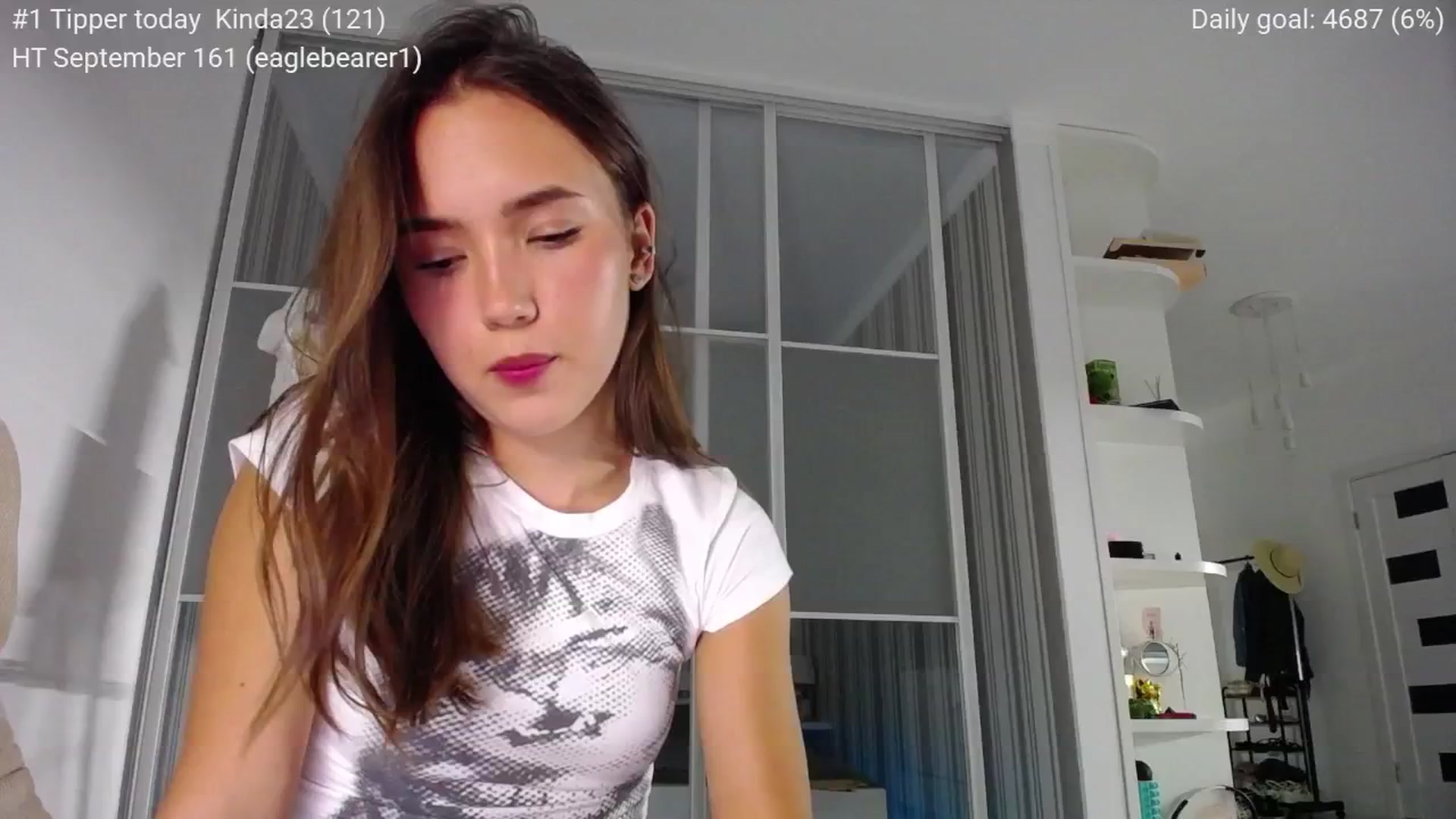 Gallery image thumbnail from tenderlyPoli's myfreecams stream on, 09/13/2025, 22:42 image 1 of 20