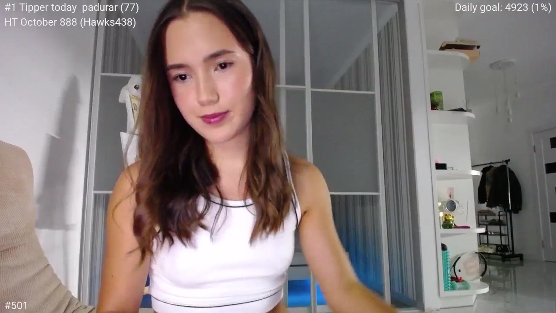 Gallery image thumbnail from tenderlyPoli's myfreecams stream on, 10/03/2025, 23:25 image 4 of 20