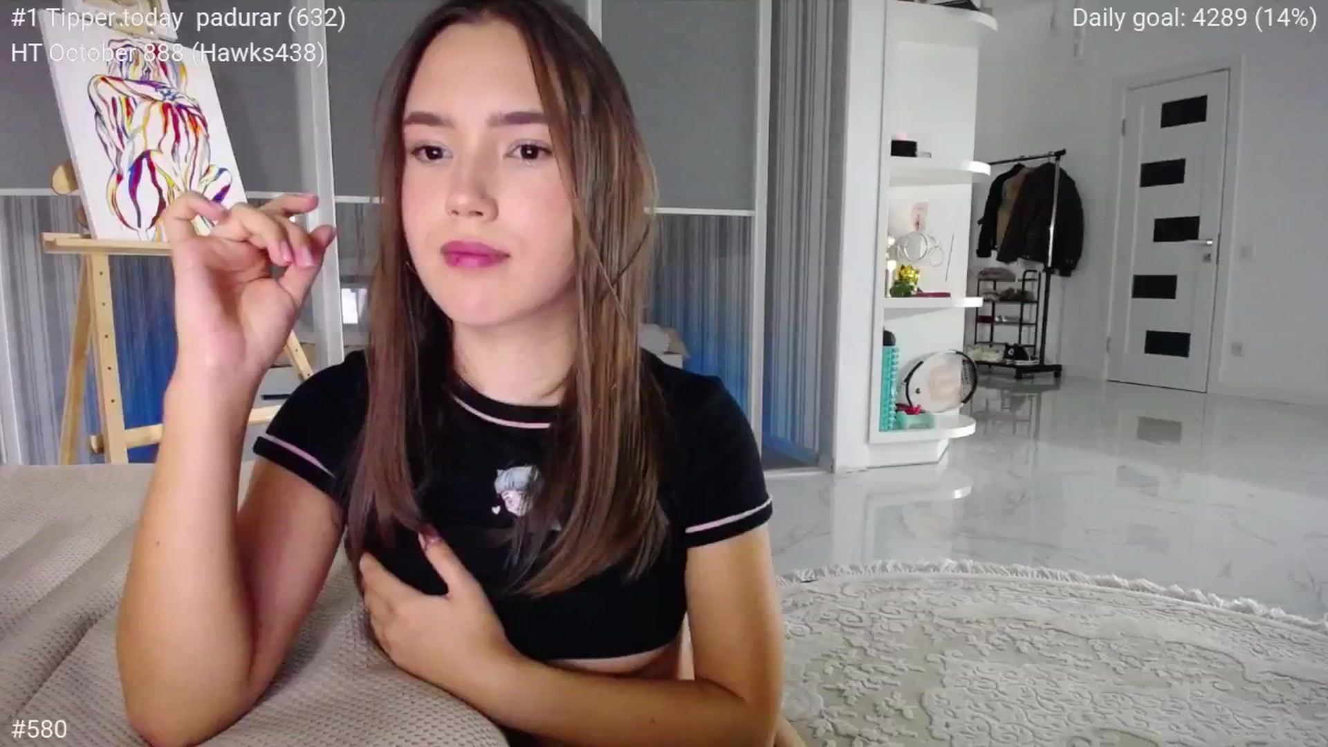 Gallery image thumbnail from tenderlyPoli's myfreecams stream on, 10/05/2025, 22:58 image 9 of 20