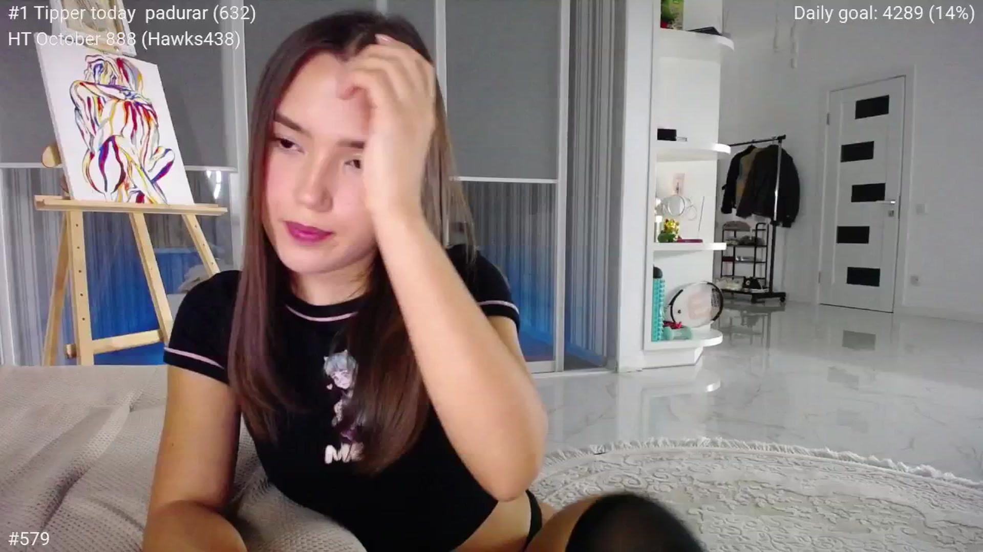 Gallery image thumbnail from tenderlyPoli's myfreecams stream on, 10/05/2025, 22:58 image 8 of 20