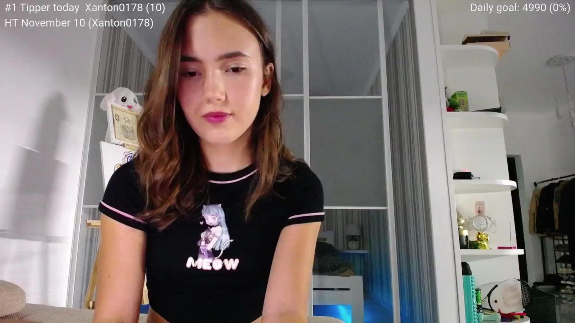 Gallery image thumbnail from tenderlyPoli's myfreecams stream on, 11/06/2025, 22:11 image 5 of 20