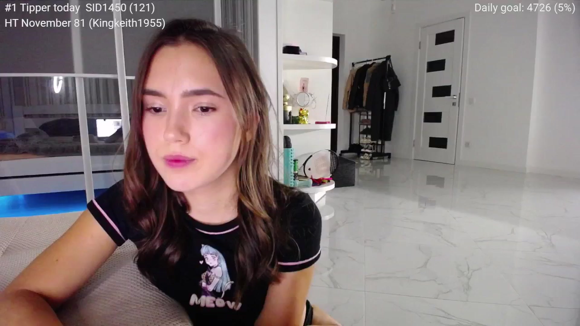 Gallery image thumbnail from tenderlyPoli's myfreecams stream on, 11/07/2025, 24:01 image 13 of 20