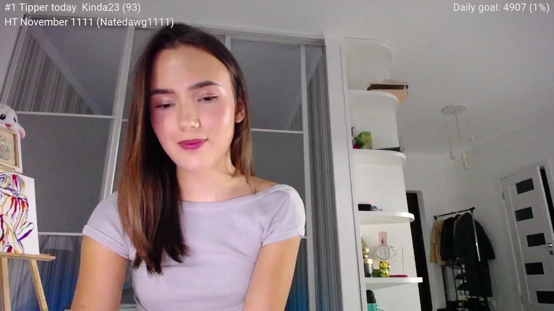 Gallery image thumbnail from tenderlyPoli's myfreecams stream on, 11/19/2025, 24:11 image 2 of 20
