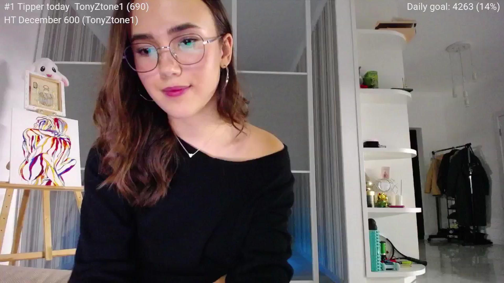 Gallery image thumbnail from tenderlyPoli's myfreecams stream on, 12/05/2025, 22:02 image 1 of 20