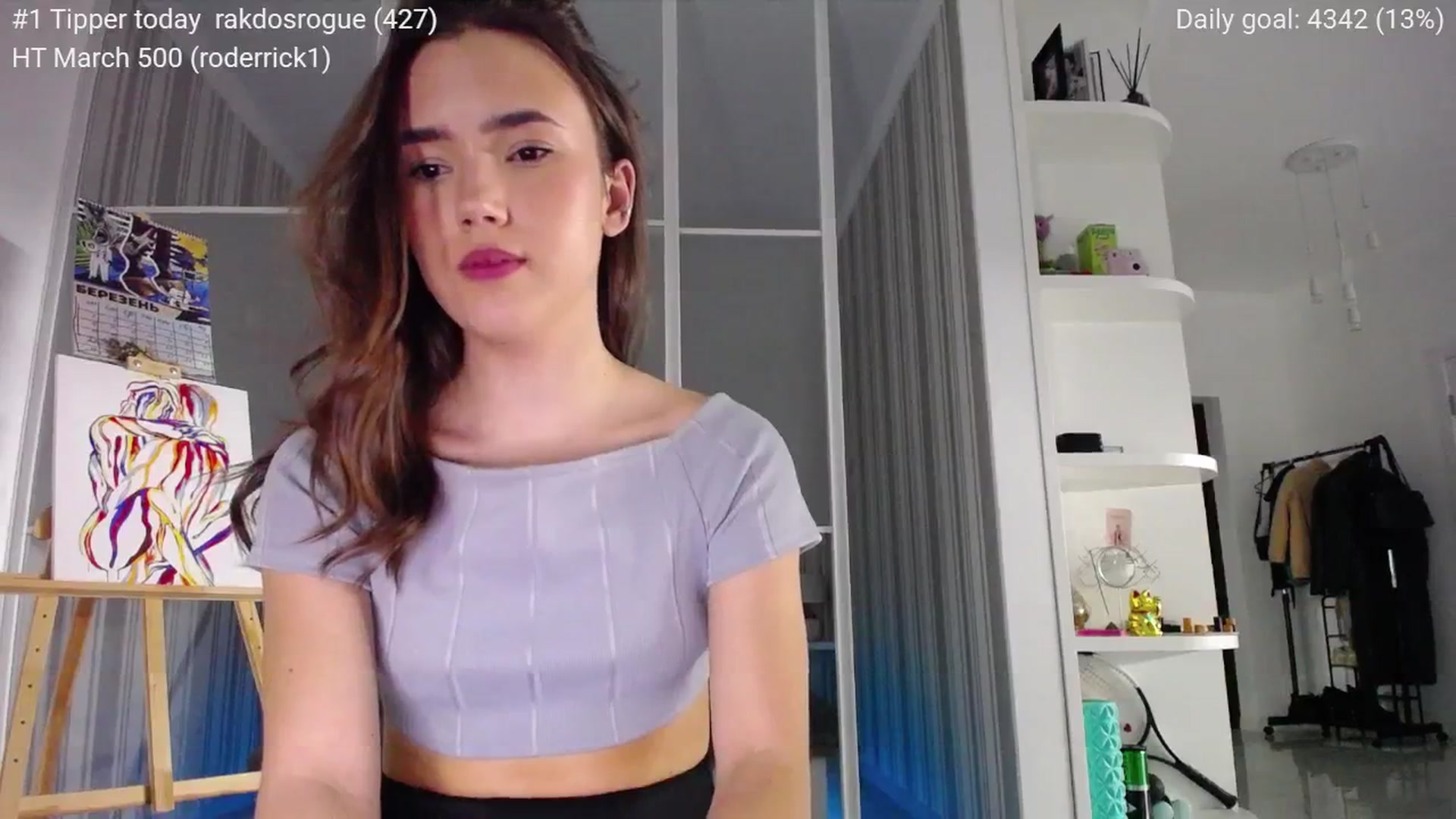 Gallery image thumbnail from tenderlyPoli's myfreecams stream on, 03/15/2026, 22:32 image 15 of 20