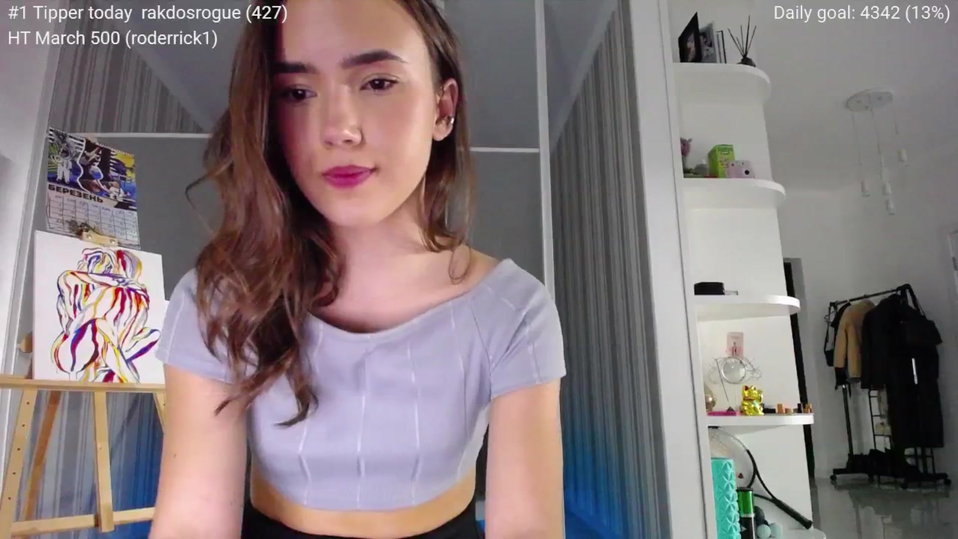 Gallery image thumbnail from tenderlyPoli's myfreecams stream on, 03/15/2026, 22:32 image 16 of 20