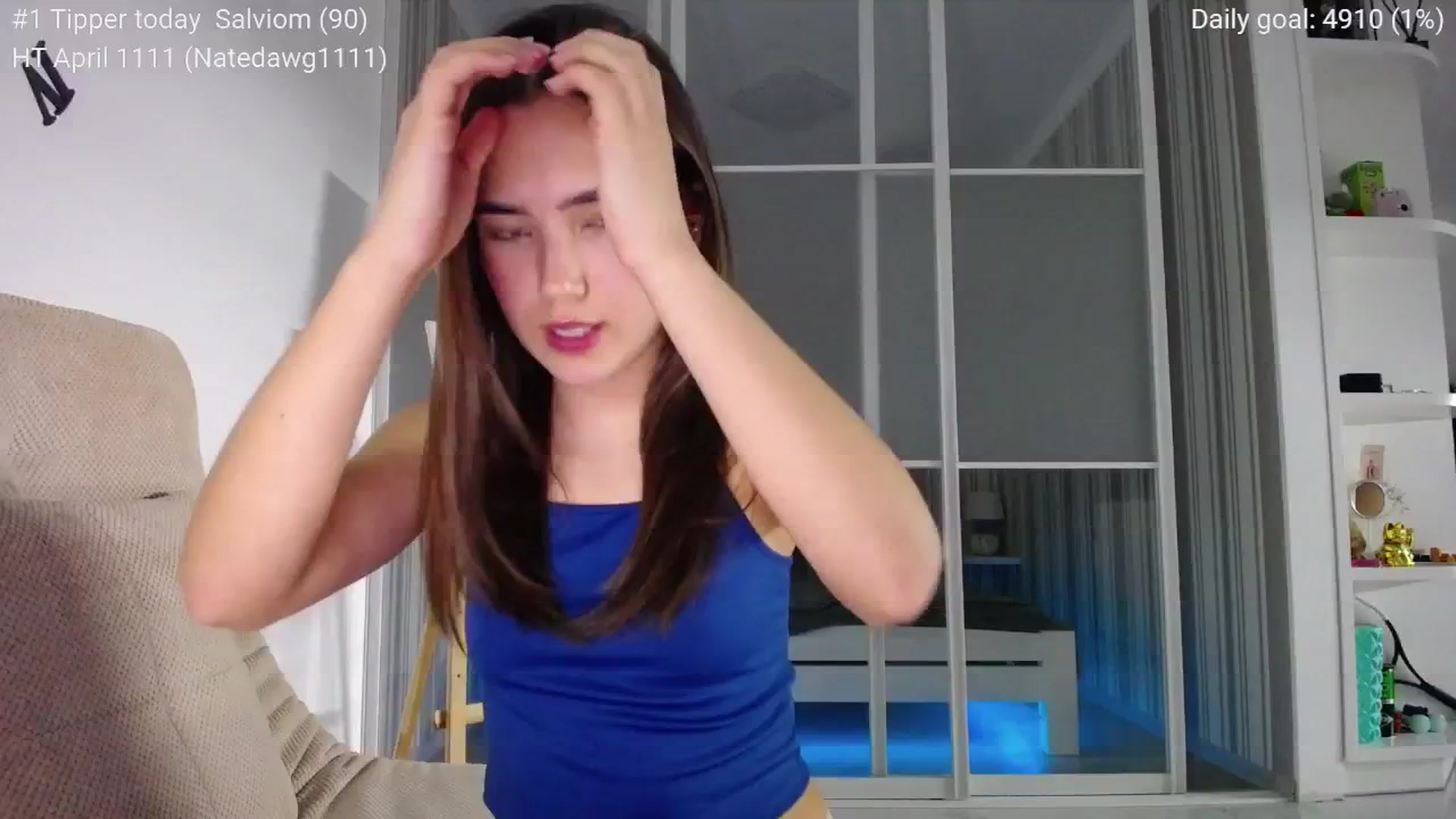 Gallery image thumbnail from tenderlyPoli's myfreecams stream on, 04/09/2026, 20:55 image 8 of 20
