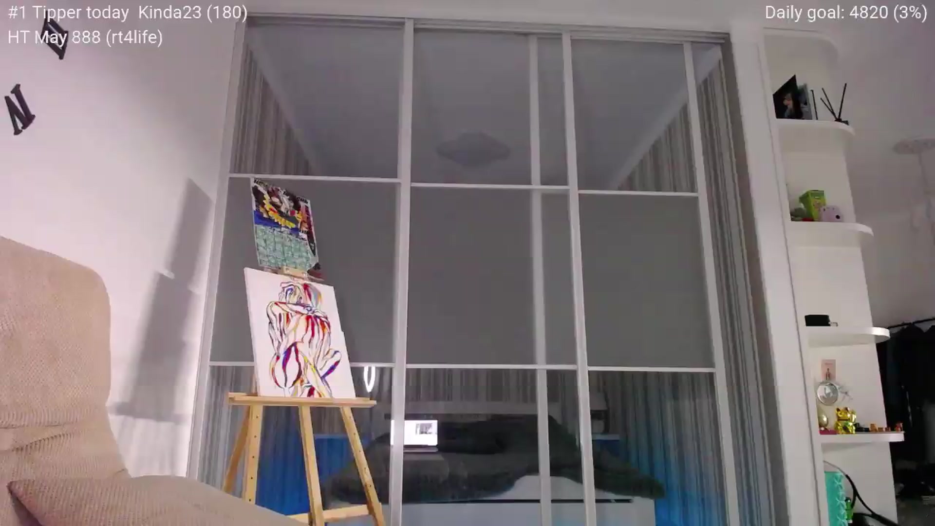 Gallery image thumbnail from tenderlyPoli's myfreecams stream on, 05/04/2026, 21:57 image 5 of 20