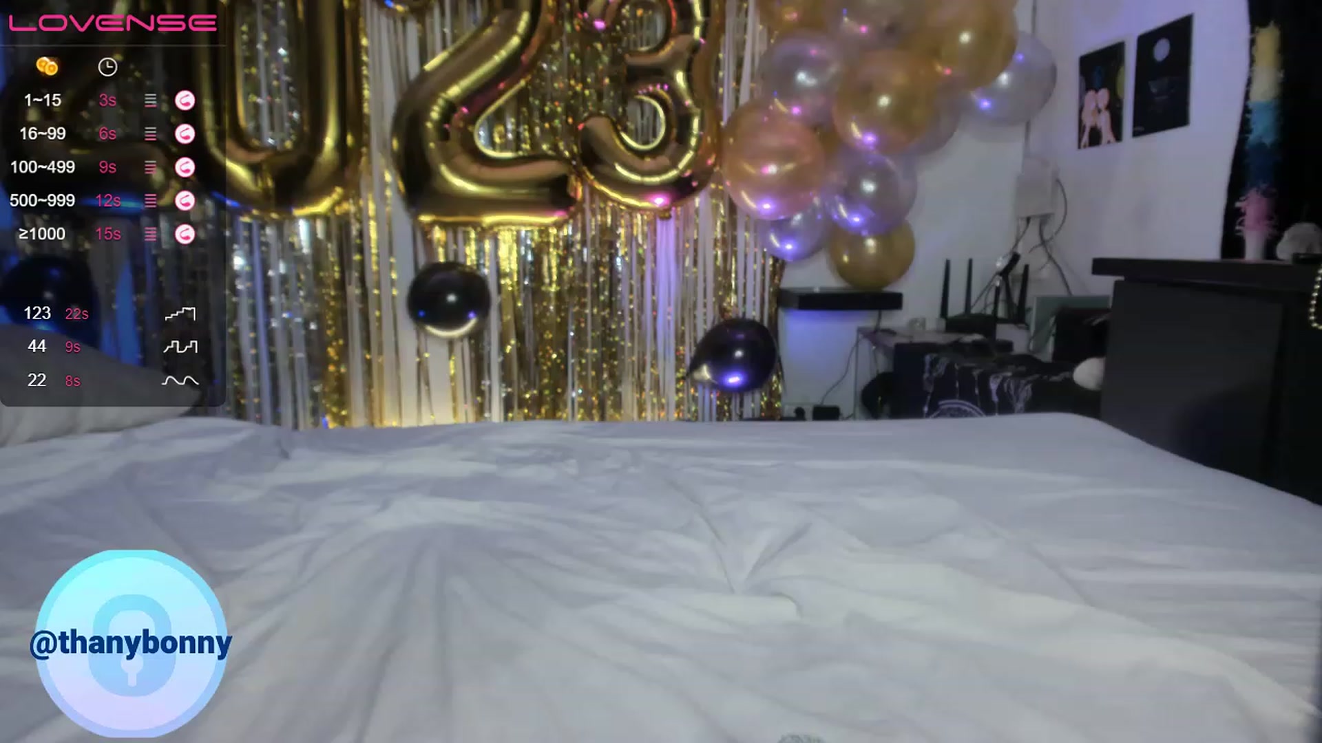 Gallery image thumbnail from thanybony's myfreecams stream on, 01/02/2023, 11:55 image 6 of 20