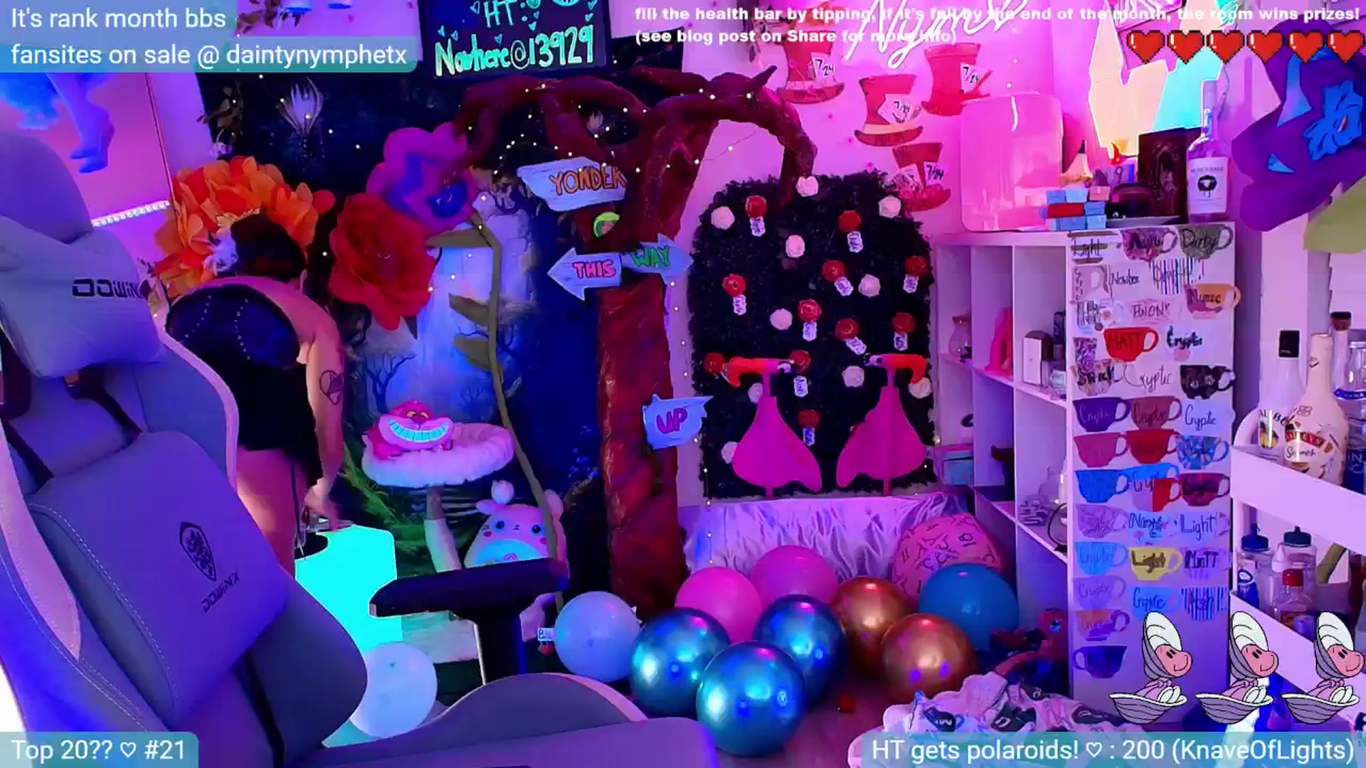 Gallery image thumbnail from themadhatter's myfreecams stream on, 07/29/2024, 02:31 image 3 of 20