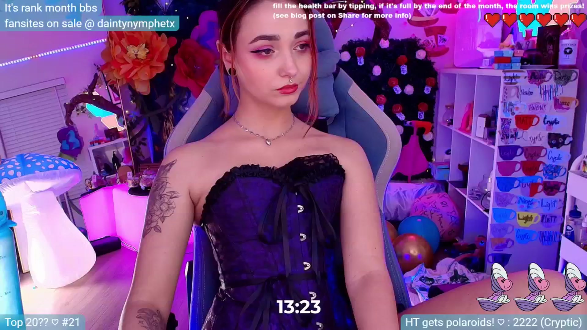 Gallery image thumbnail from themadhatter's myfreecams stream on, 07/29/2024, 04:27 image 17 of 20