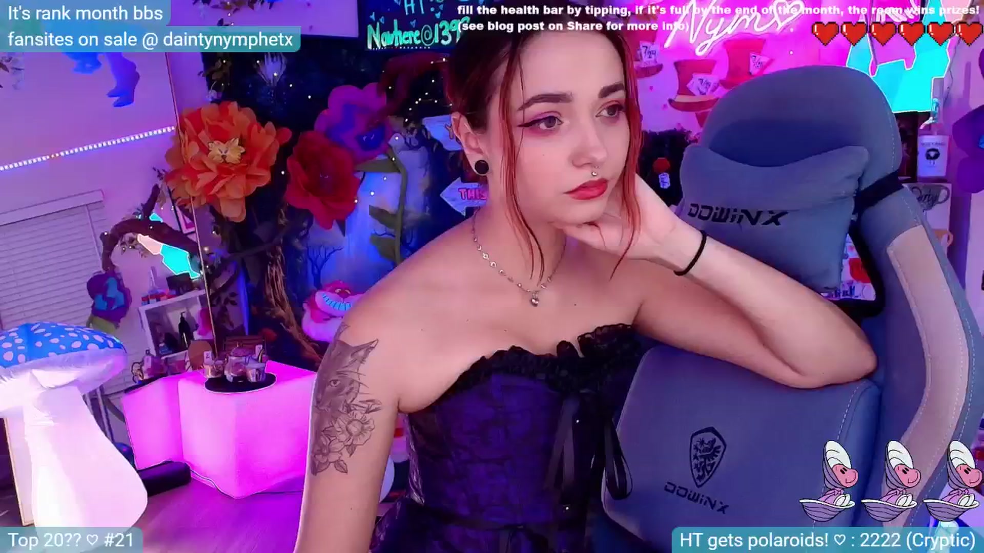 Gallery image thumbnail from themadhatter's myfreecams stream on, 07/29/2024, 04:27 image 14 of 20