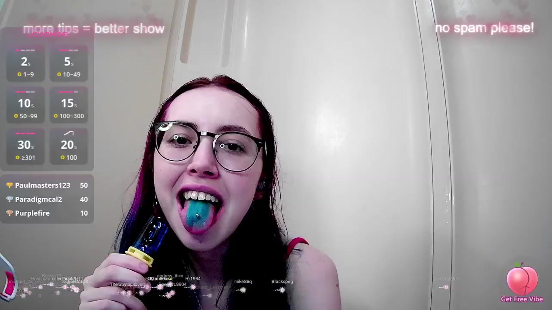 Gallery image thumbnail from v3n0mb1t3z's myfreecams stream on, 12/26/2024, 10:12 image 8 of 20