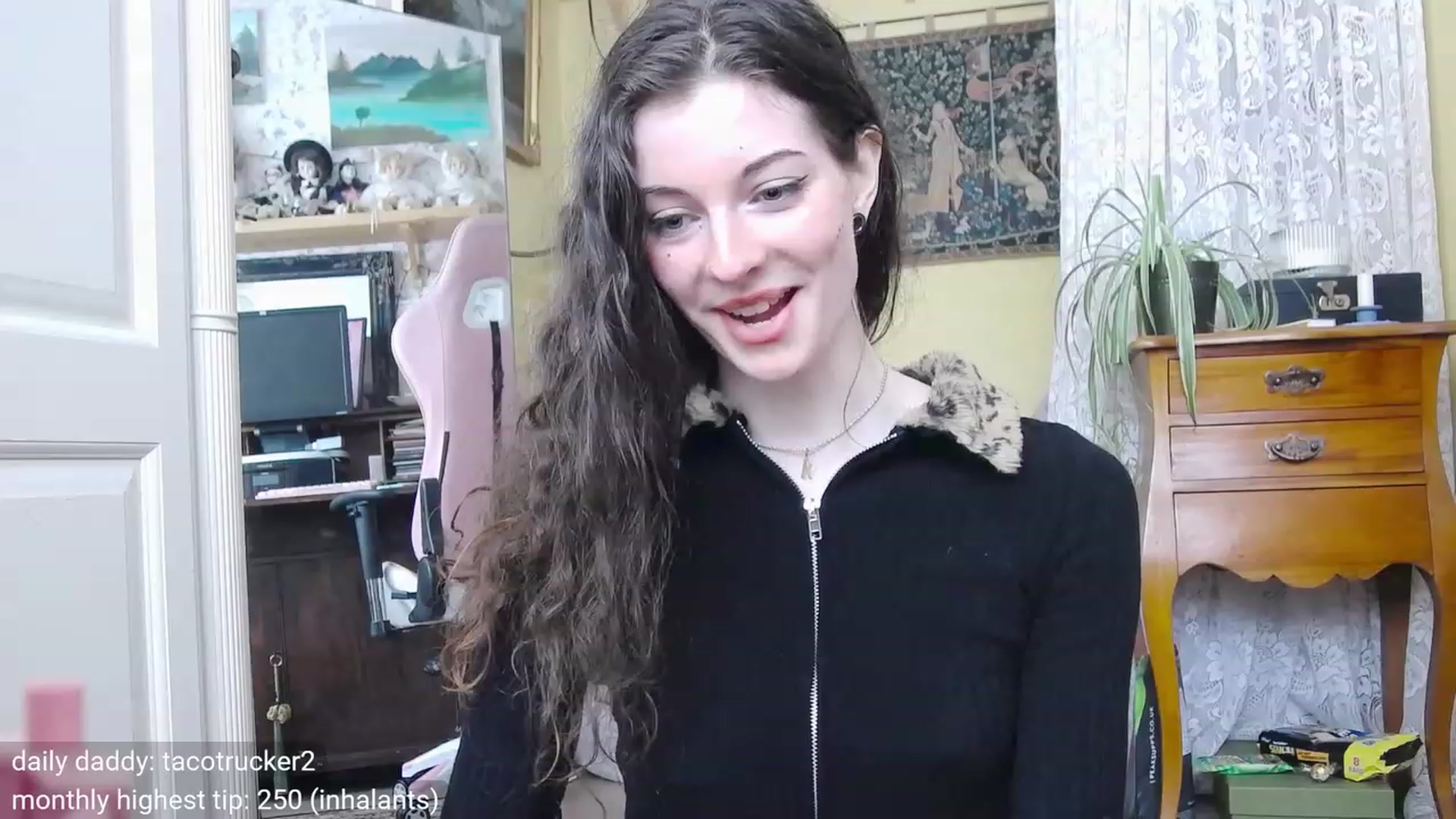 Gallery image thumbnail from viola__'s myfreecams stream on, 11/03/2023, 14:55 image 18 of 20