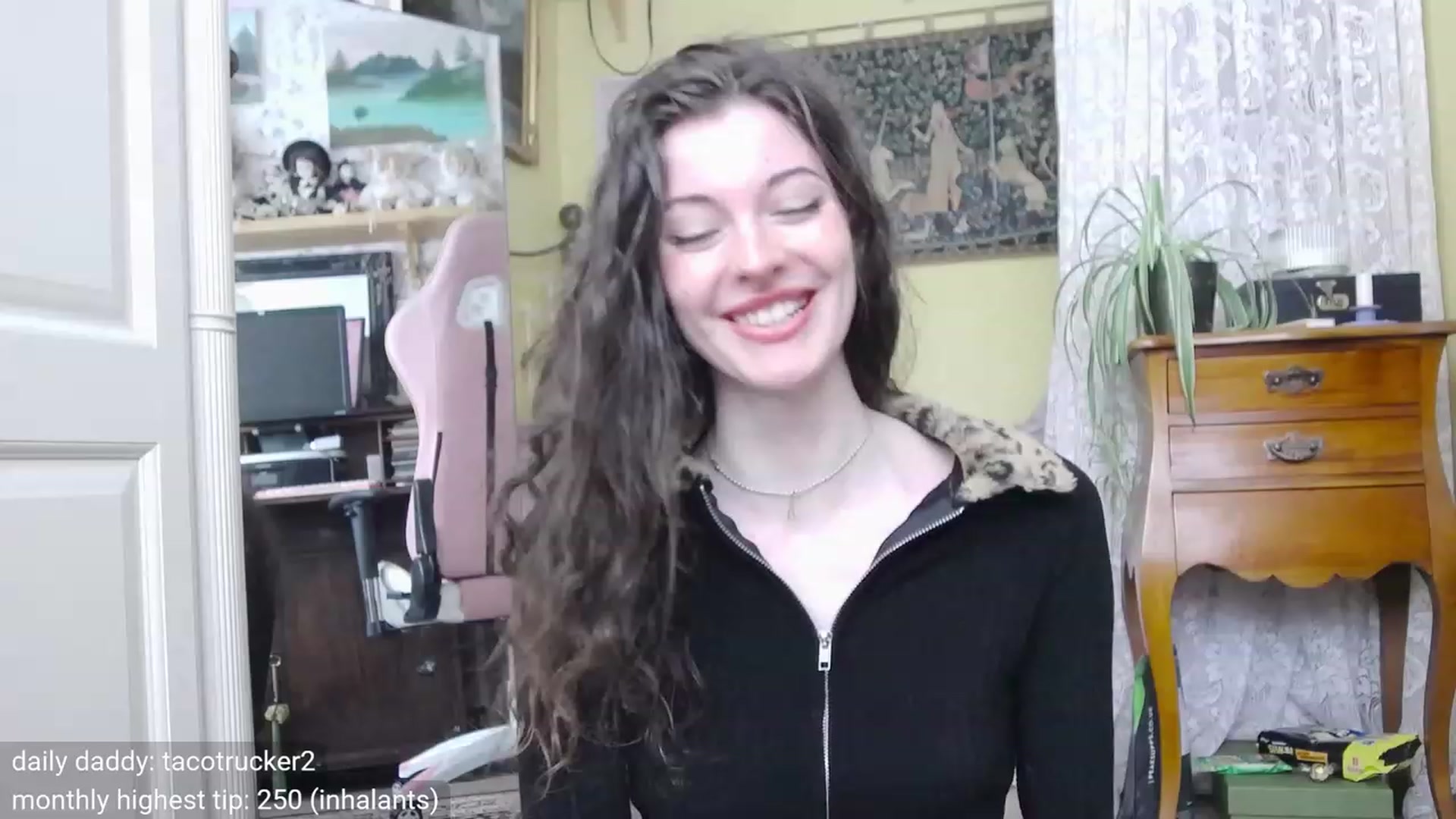 Gallery image thumbnail from viola__'s myfreecams stream on, 11/03/2023, 14:55 image 4 of 20
