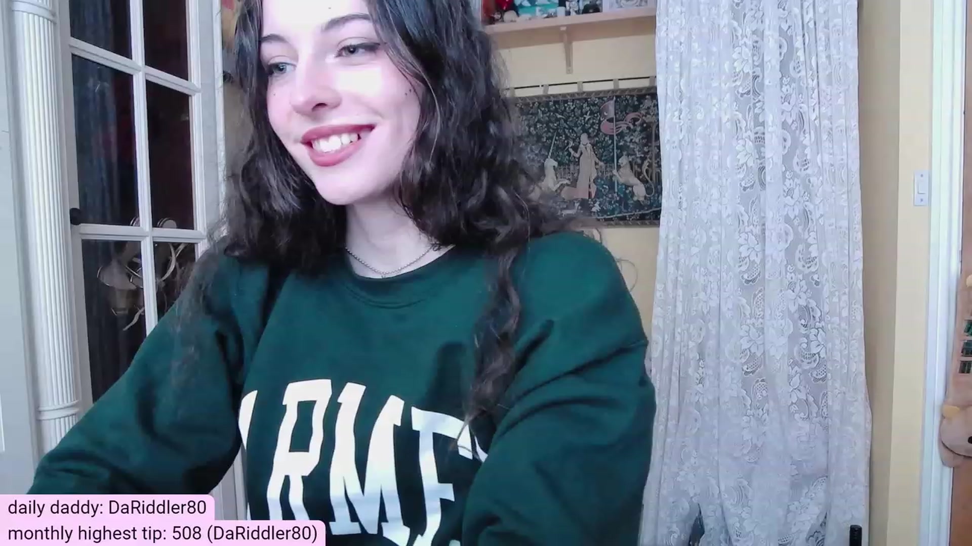 Gallery image thumbnail from viola__'s myfreecams stream on, 11/10/2023, 15:47 image 13 of 20