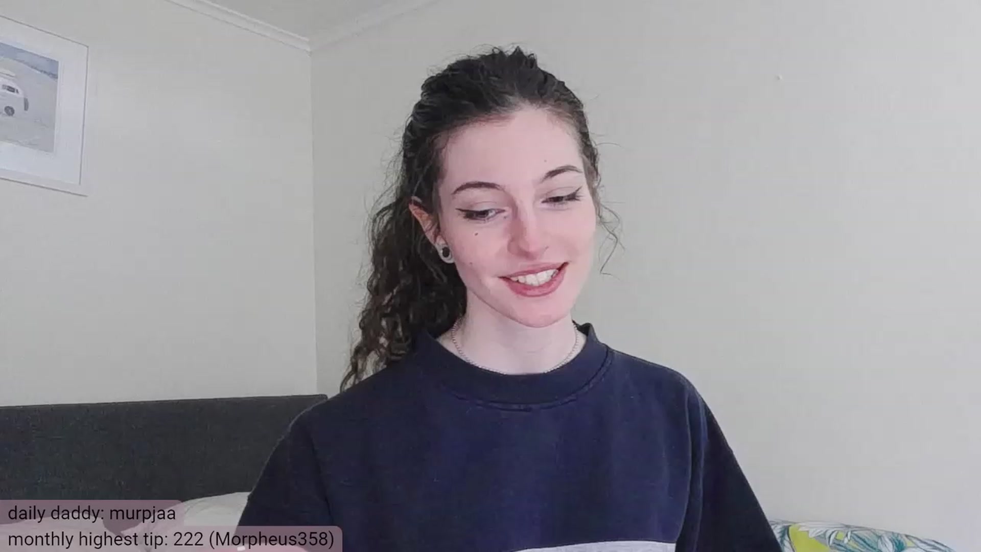 Gallery image thumbnail from viola__'s myfreecams stream on, 12/05/2023, 14:32 image 9 of 20