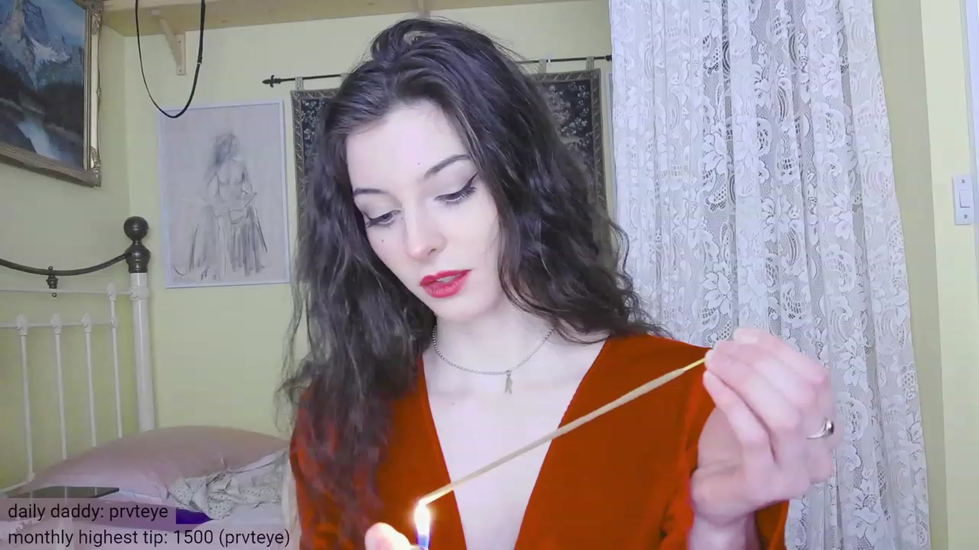 Gallery image thumbnail from viola__'s myfreecams stream on, 12/15/2023, 15:31 image 15 of 20