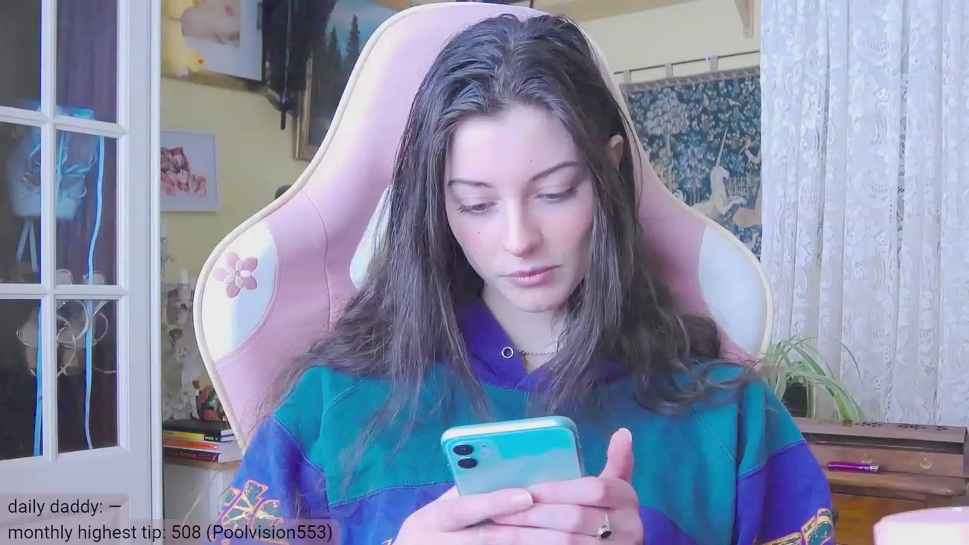 Gallery image thumbnail from viola__'s myfreecams stream on, 01/18/2024, 14:49 image 1 of 20