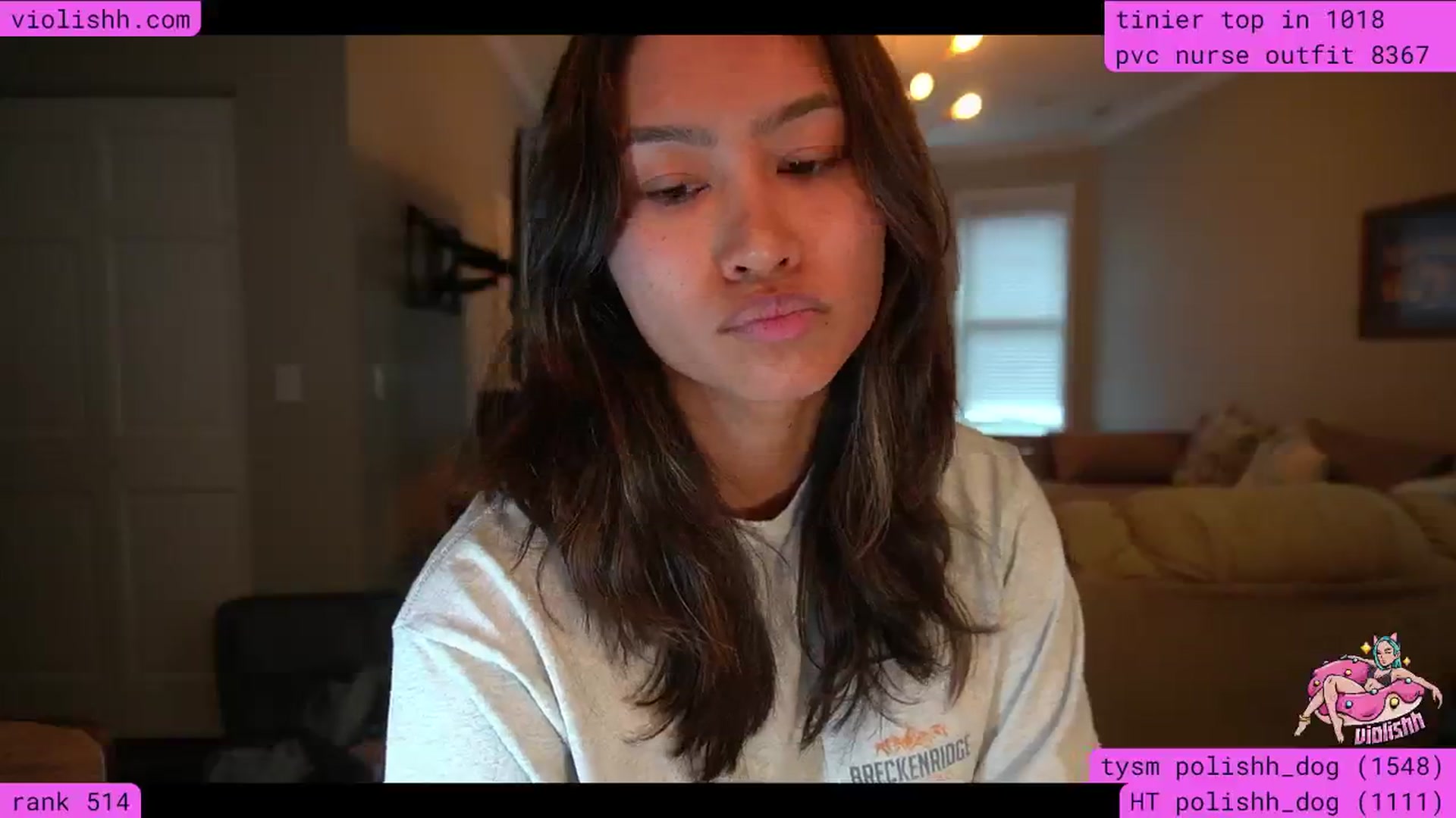 Gallery image thumbnail from violishh's myfreecams stream on, 02/20/2026, 24:04 image 7 of 20