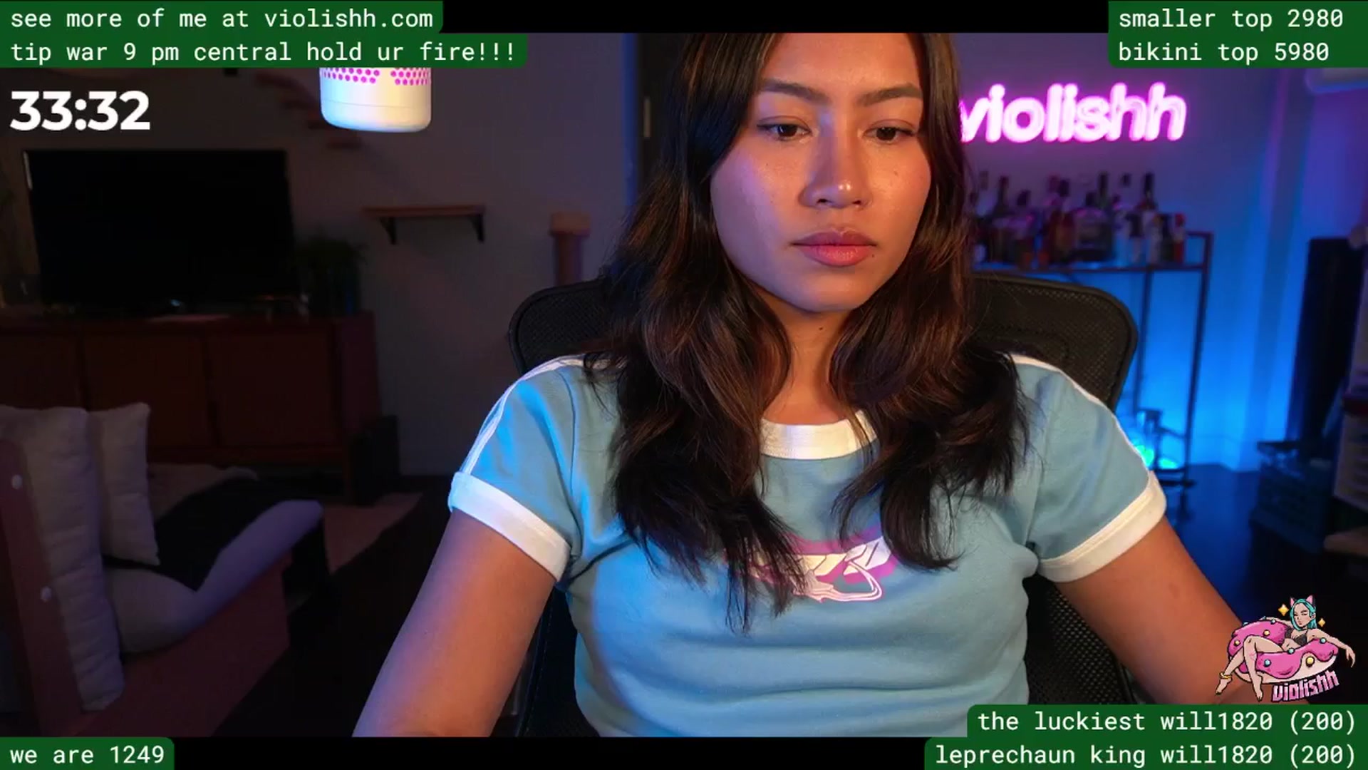 Gallery image thumbnail from violishh's myfreecams stream on, 03/06/2026, 05:34 image 3 of 20