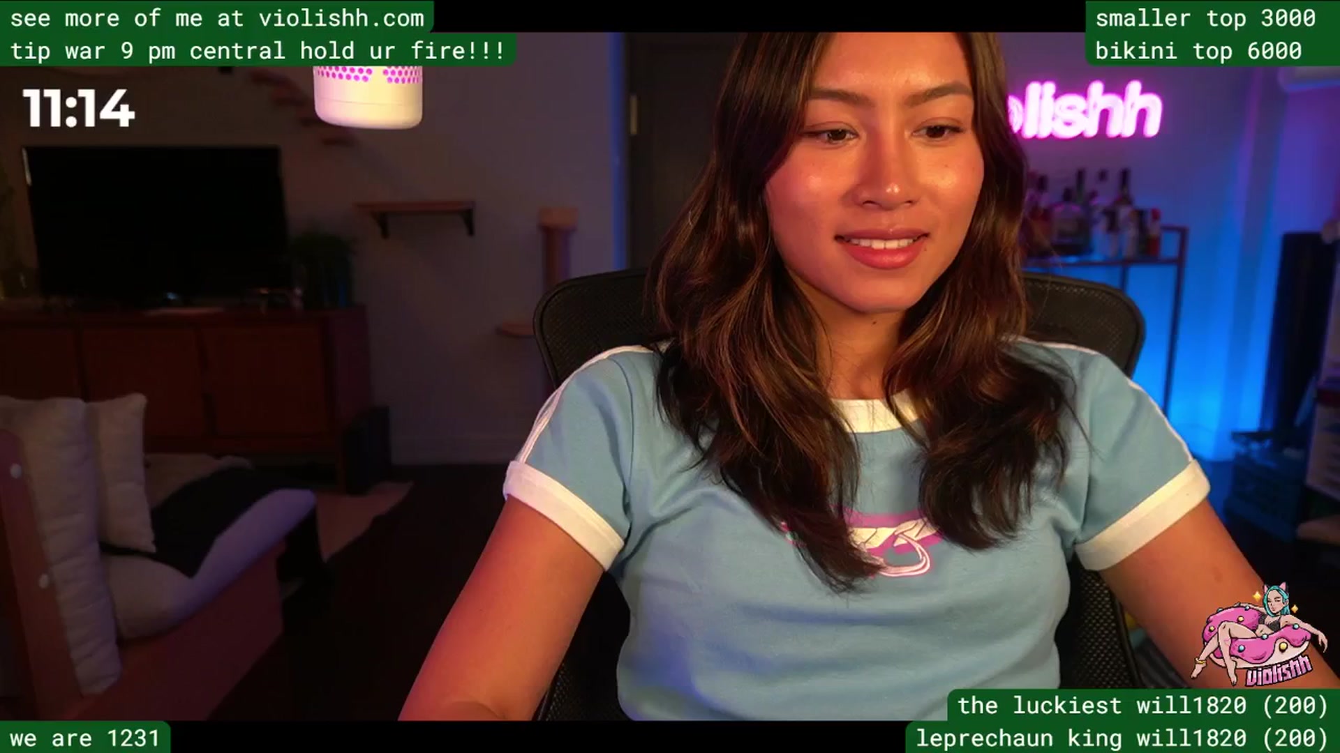 Gallery image thumbnail from violishh's myfreecams stream on, 03/06/2026, 05:34 image 5 of 20