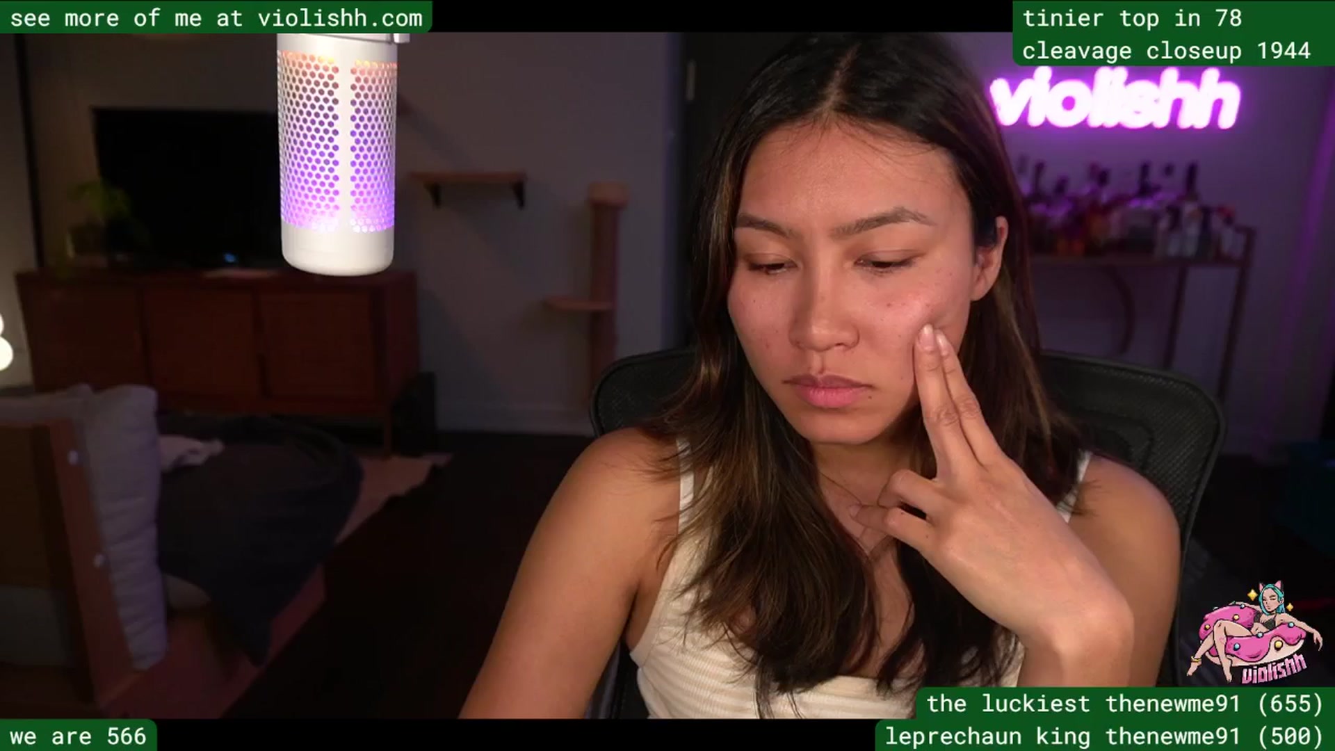 Gallery image thumbnail from violishh's myfreecams stream on, 03/17/2026, 04:27 image 3 of 20