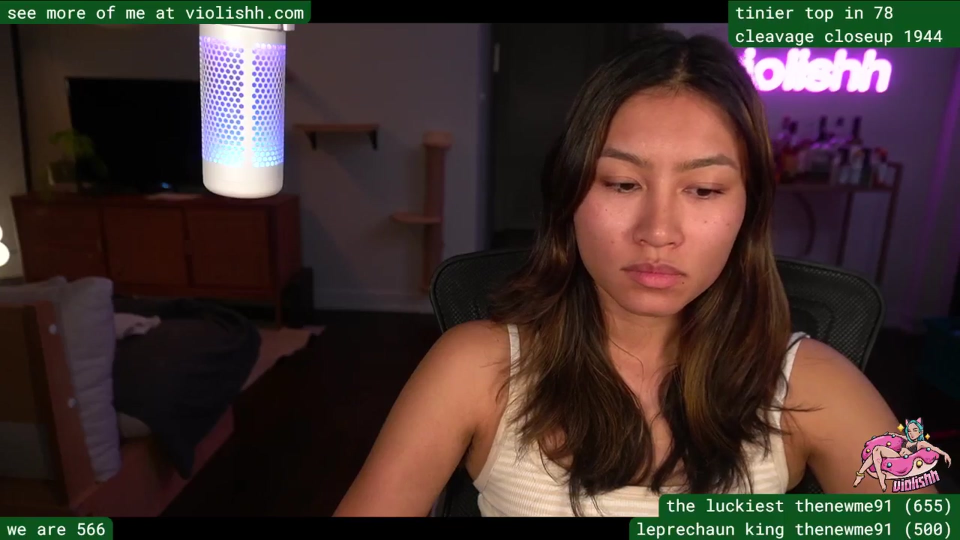 Gallery image thumbnail from violishh's myfreecams stream on, 03/17/2026, 04:27 image 9 of 20