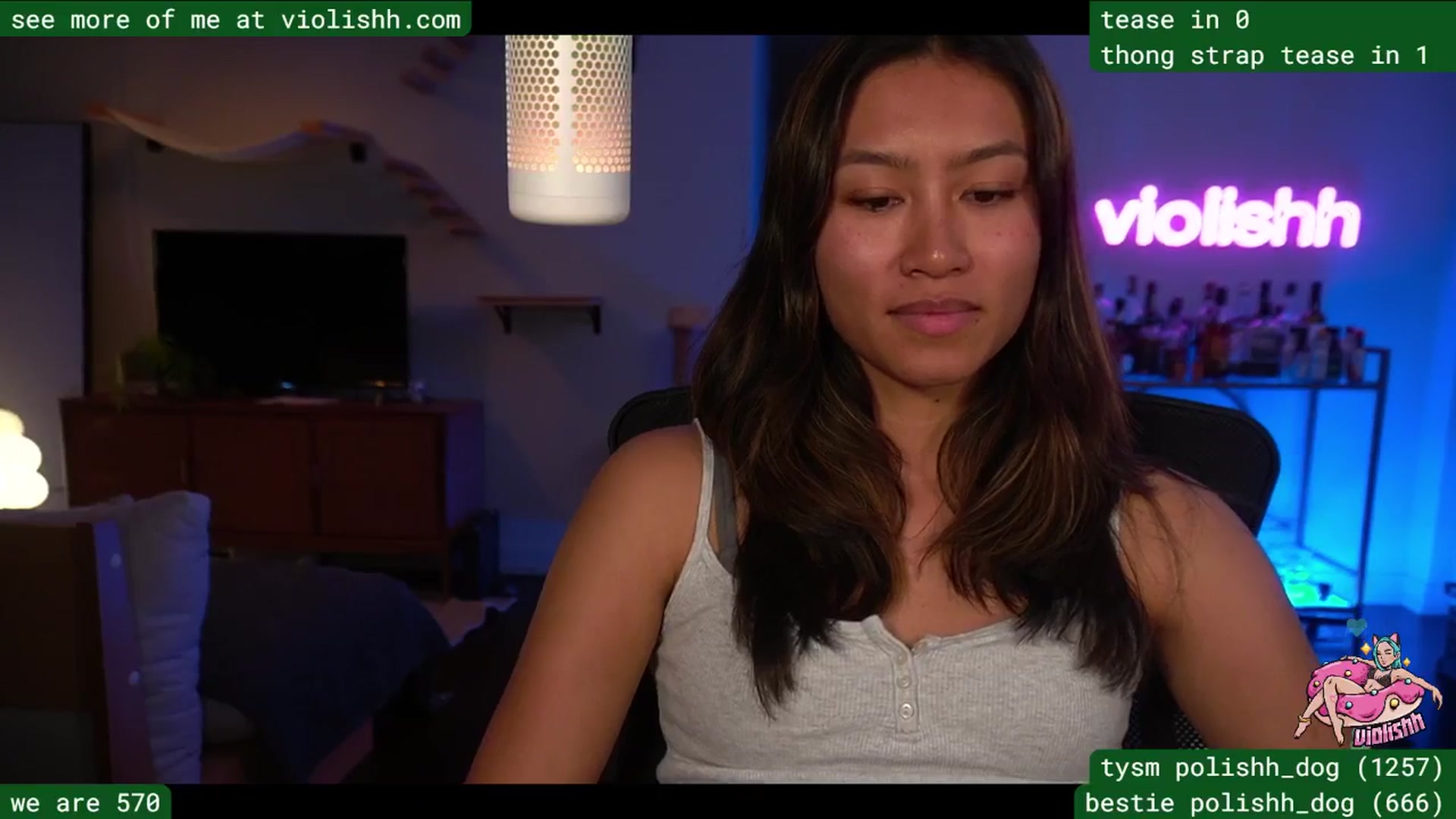 Gallery image thumbnail from violishh's myfreecams stream on, 03/25/2026, 02:51 image 20 of 20