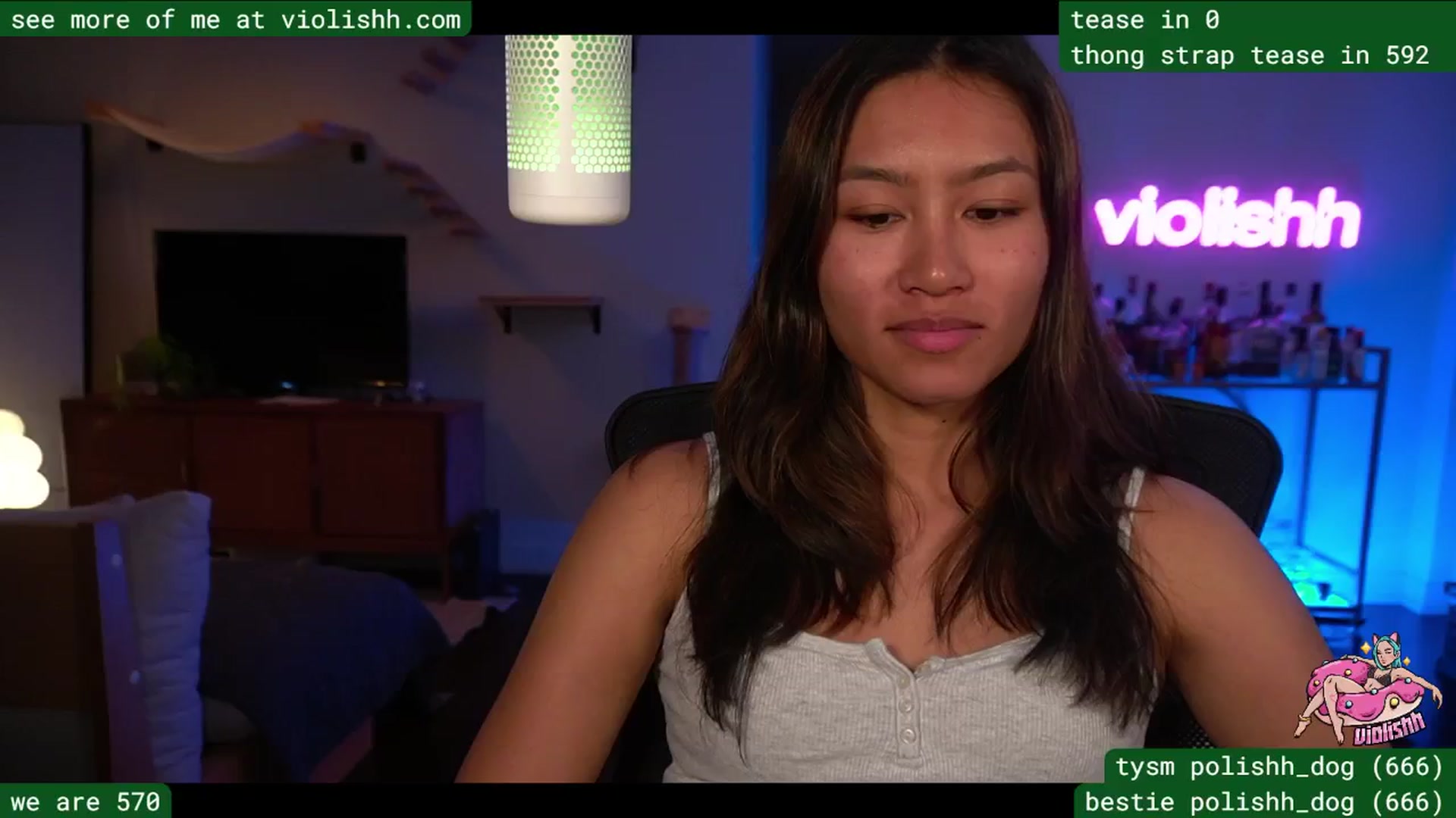 Gallery image thumbnail from violishh's myfreecams stream on, 03/25/2026, 02:51 image 15 of 20