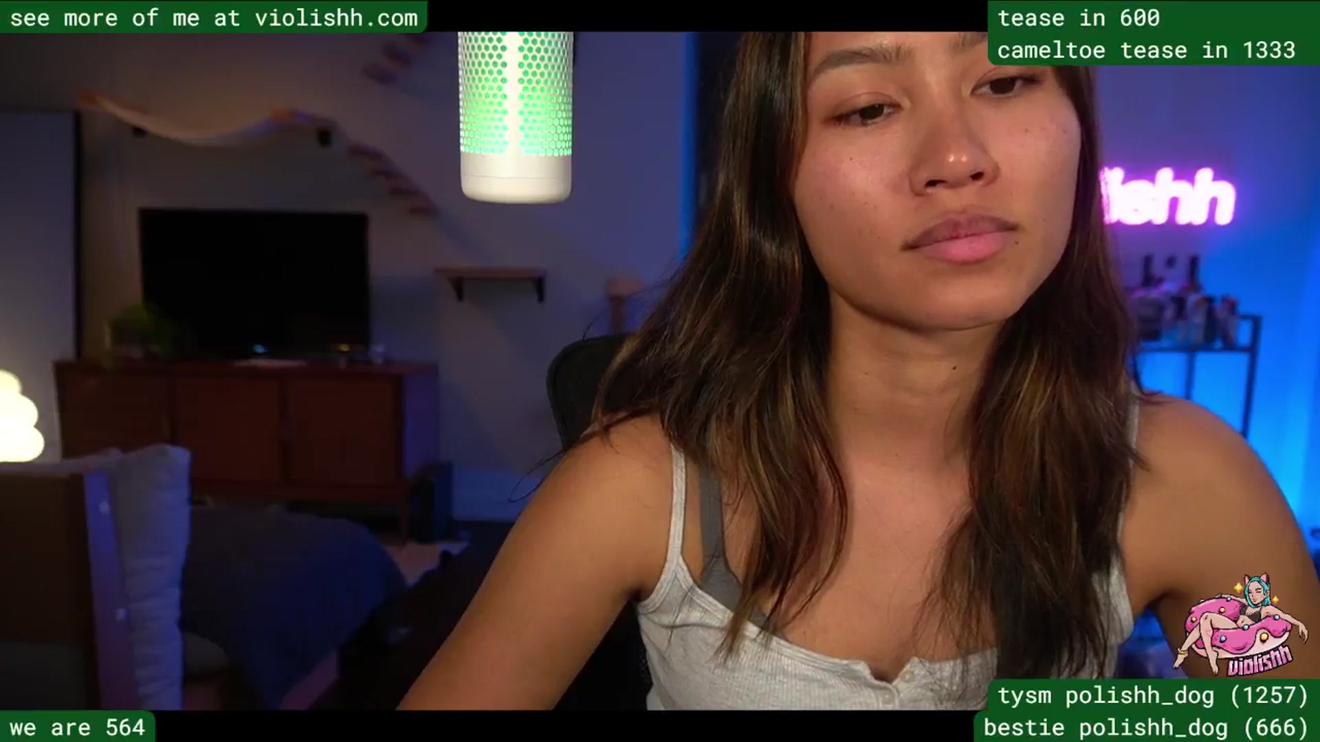 Gallery image thumbnail from violishh's myfreecams stream on, 03/25/2026, 05:30 image 5 of 20