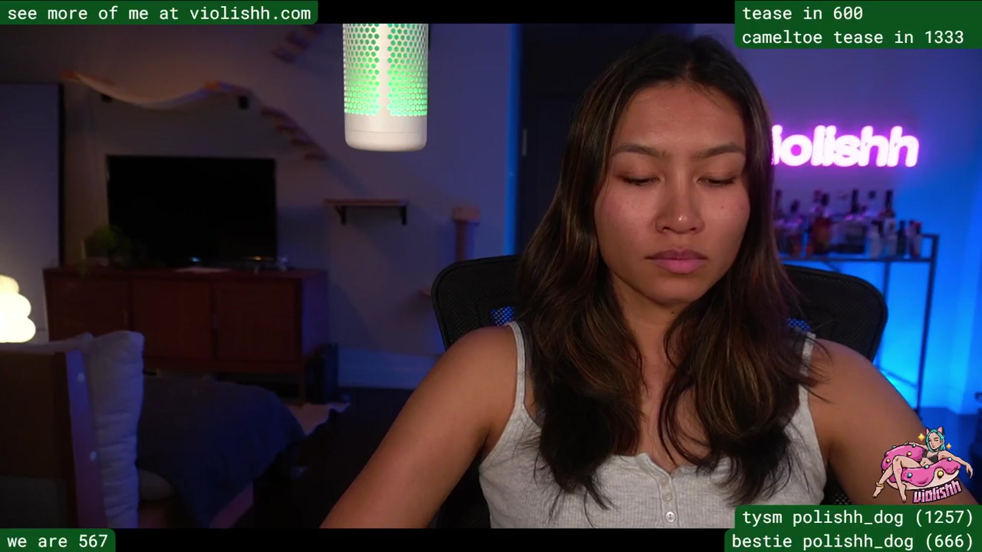 Gallery image thumbnail from violishh's myfreecams stream on, 03/25/2026, 05:30 image 18 of 20