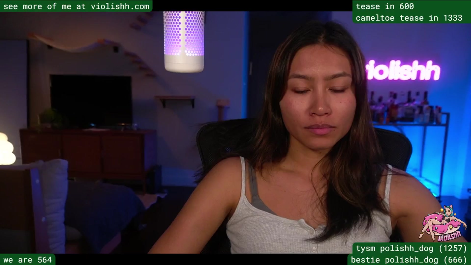 Gallery image thumbnail from violishh's myfreecams stream on, 03/25/2026, 05:30 image 4 of 20