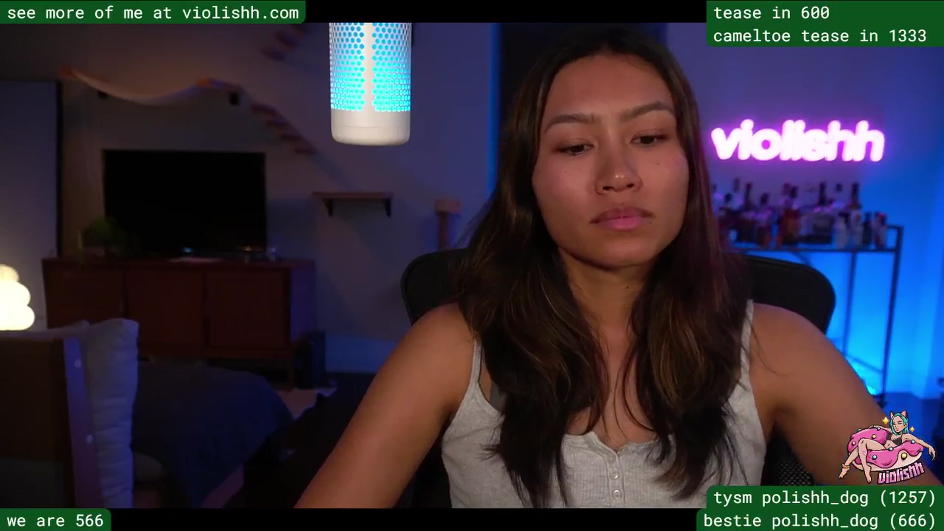 Gallery image thumbnail from violishh's myfreecams stream on, 03/25/2026, 05:30 image 16 of 20