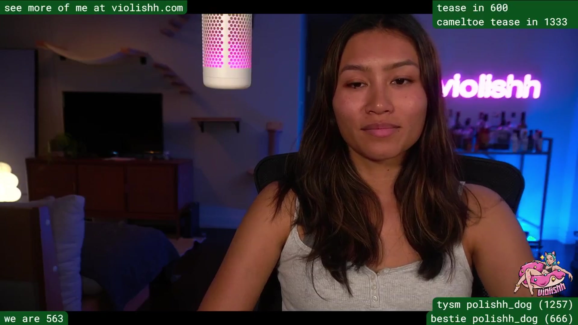 Gallery image thumbnail from violishh's myfreecams stream on, 03/25/2026, 05:30 image 20 of 20