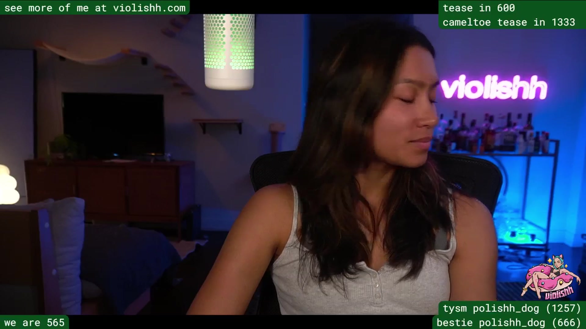 Gallery image thumbnail from violishh's myfreecams stream on, 03/25/2026, 05:30 image 10 of 20