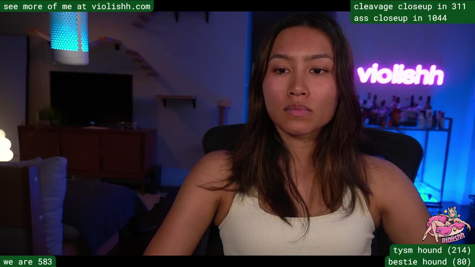 Gallery image thumbnail from violishh's myfreecams stream on, 03/26/2026, 01:15 image 19 of 20