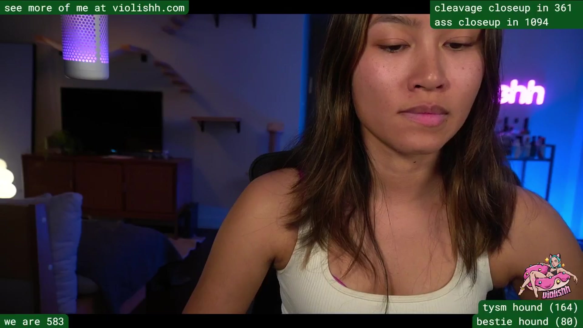 Gallery image thumbnail from violishh's myfreecams stream on, 03/26/2026, 01:15 image 16 of 20